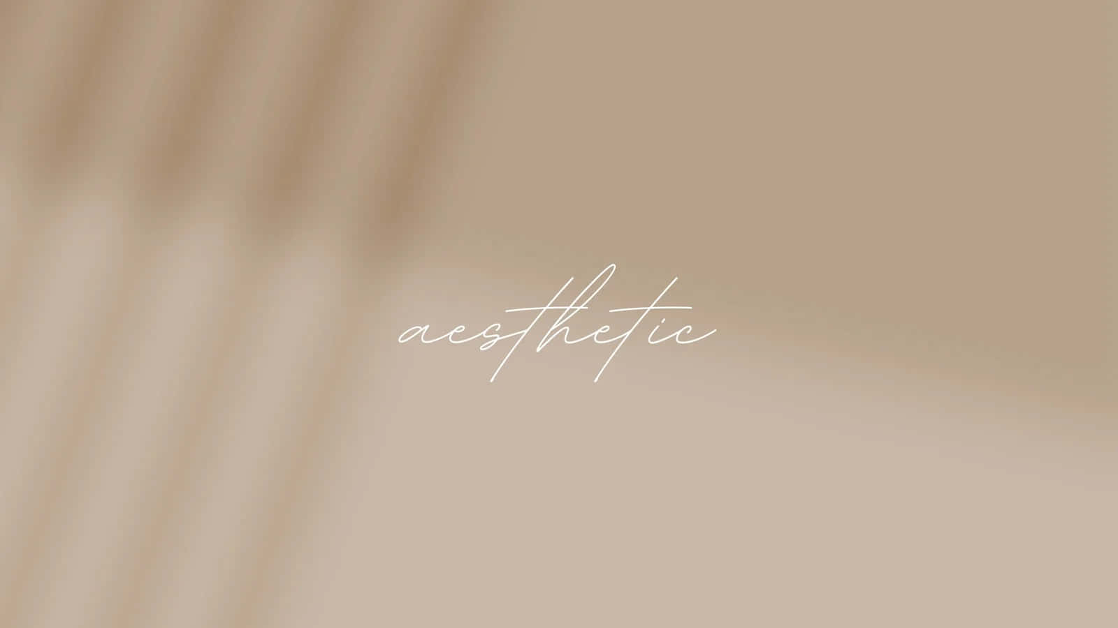 Omfavn ubesværet stil med denne æstetiske beige baggrund! Wallpapers