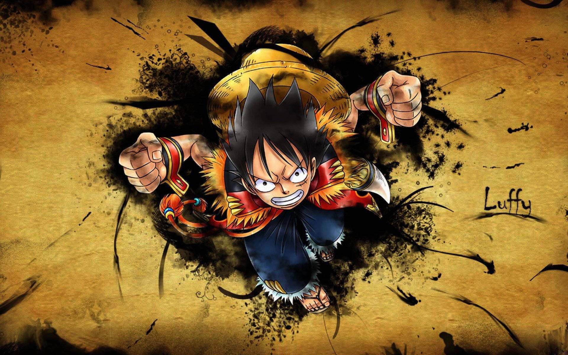 One Piece 4K Luffys stråhat Wallpapers