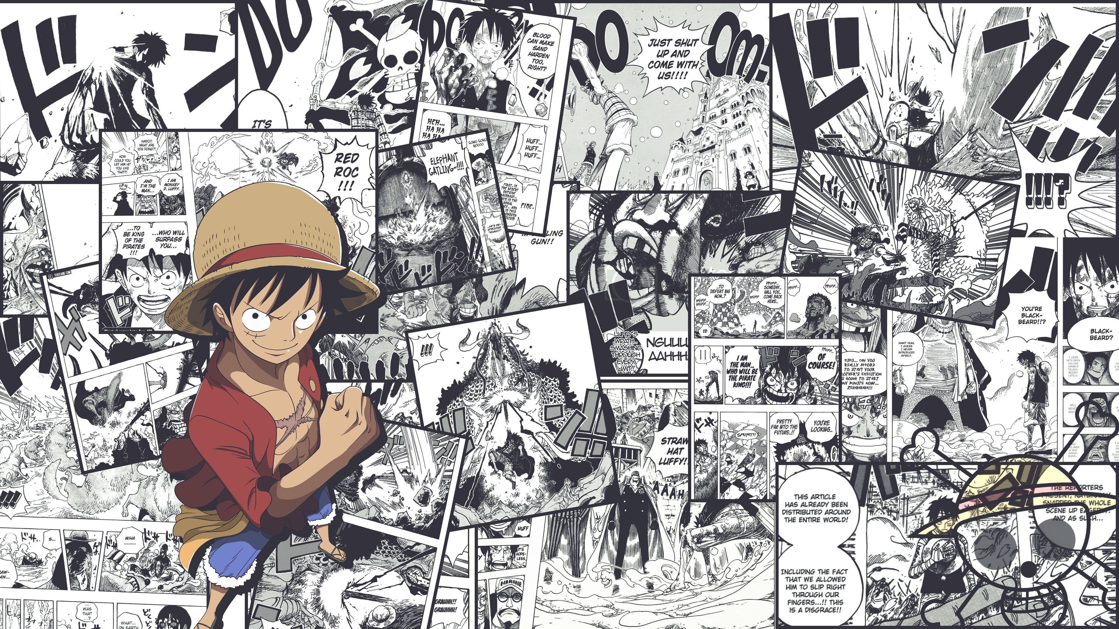One Piece Desktop Manga Paneler Wallpapers