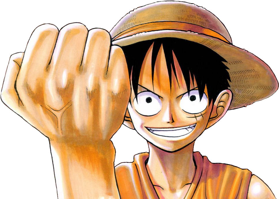 One Piece Luffy Glad Positur Wallpapers
