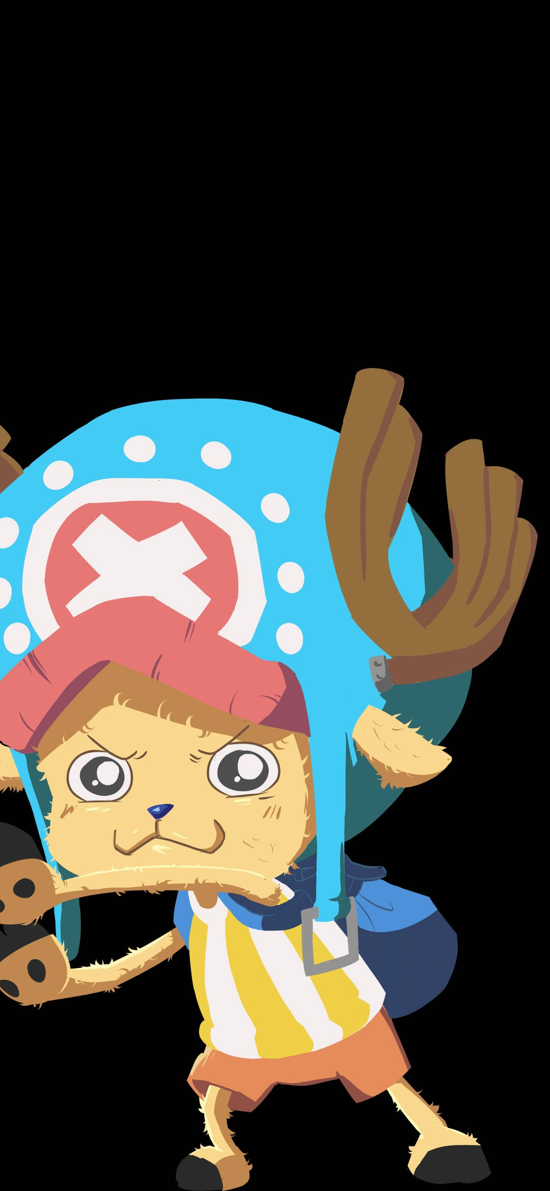 One Piece telefon fluffy Chopper Wallpapers
