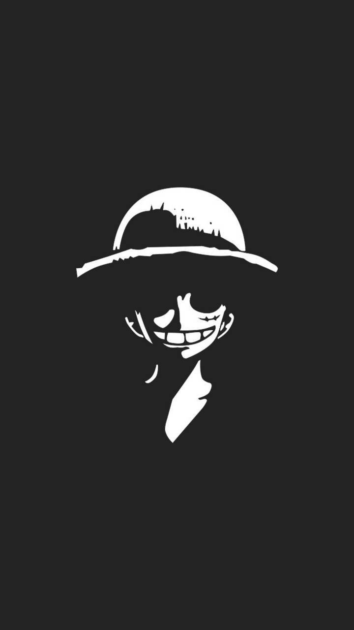 One Piece Telefon Luffy i Mørke Wallpapers