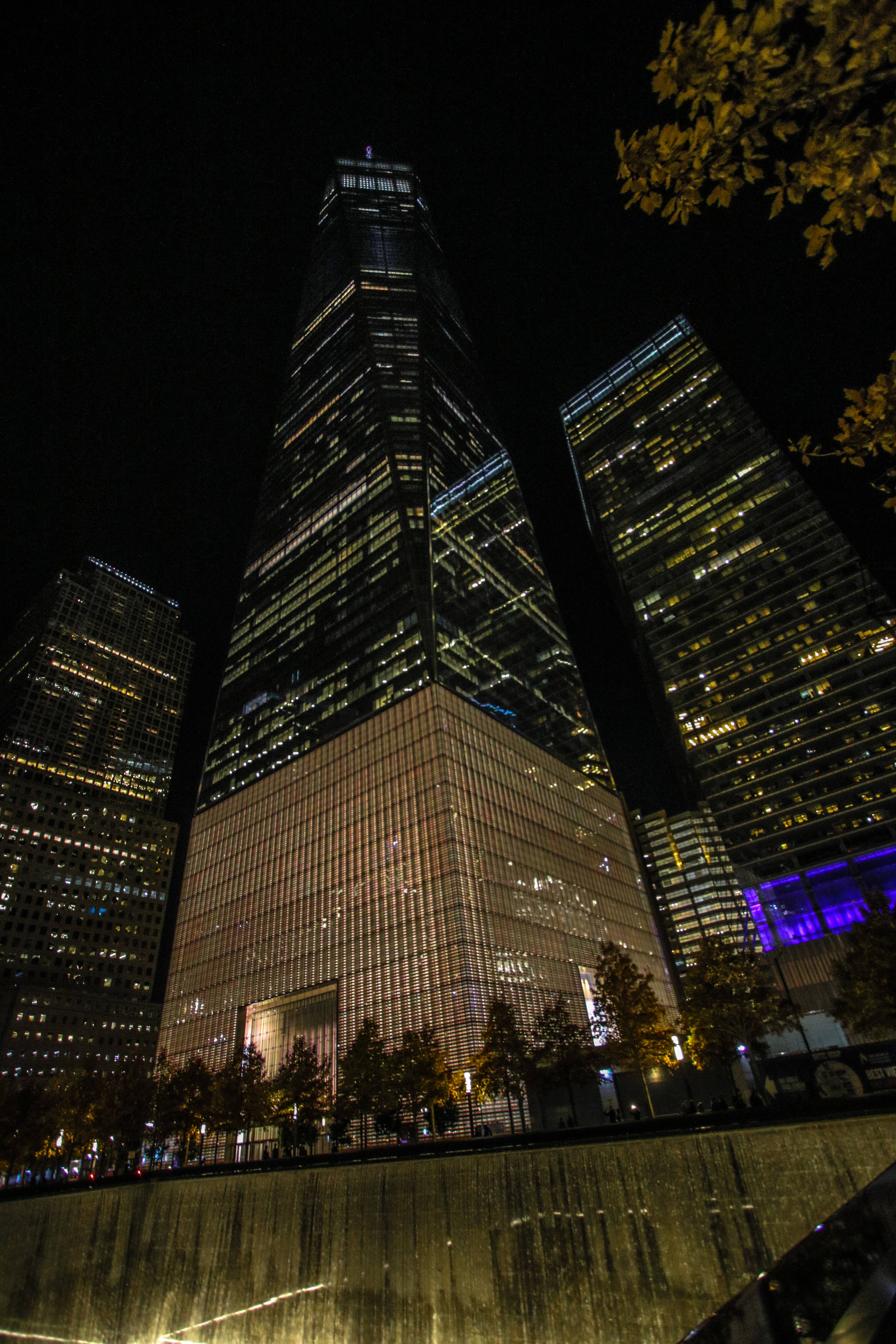 One World Trade Center New York nat iPhone Wallpapers