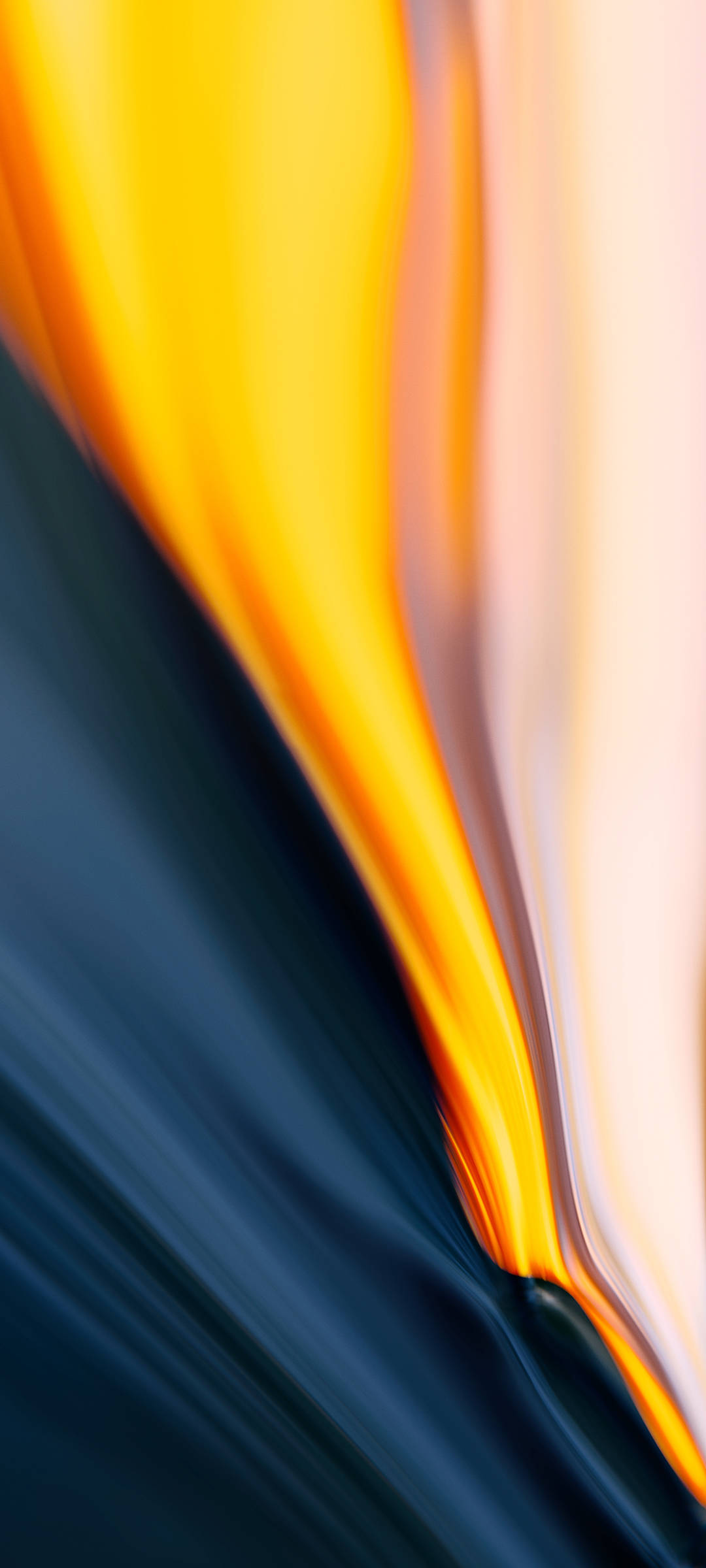 OnePlus Blå, Gul, Fløde Wallpapers