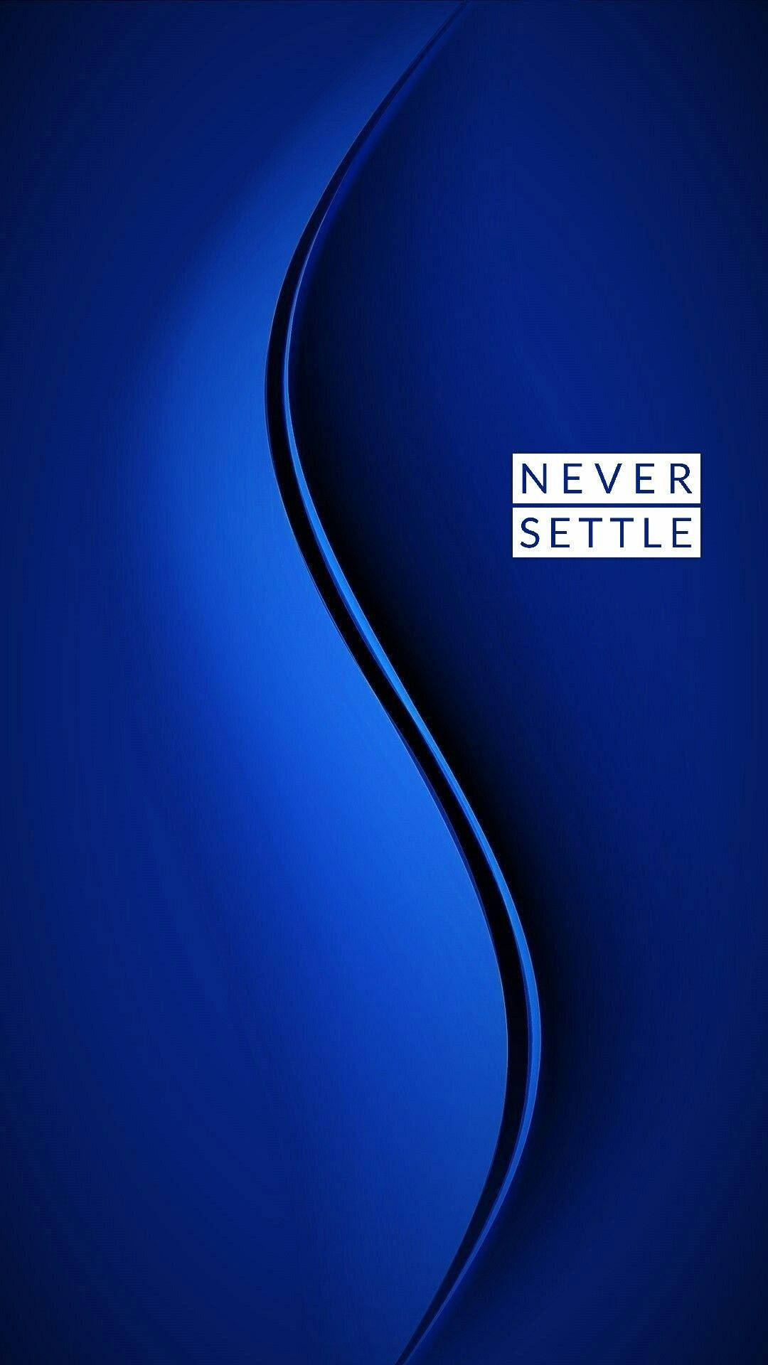 OnePlus Blue Curve Wallpapers