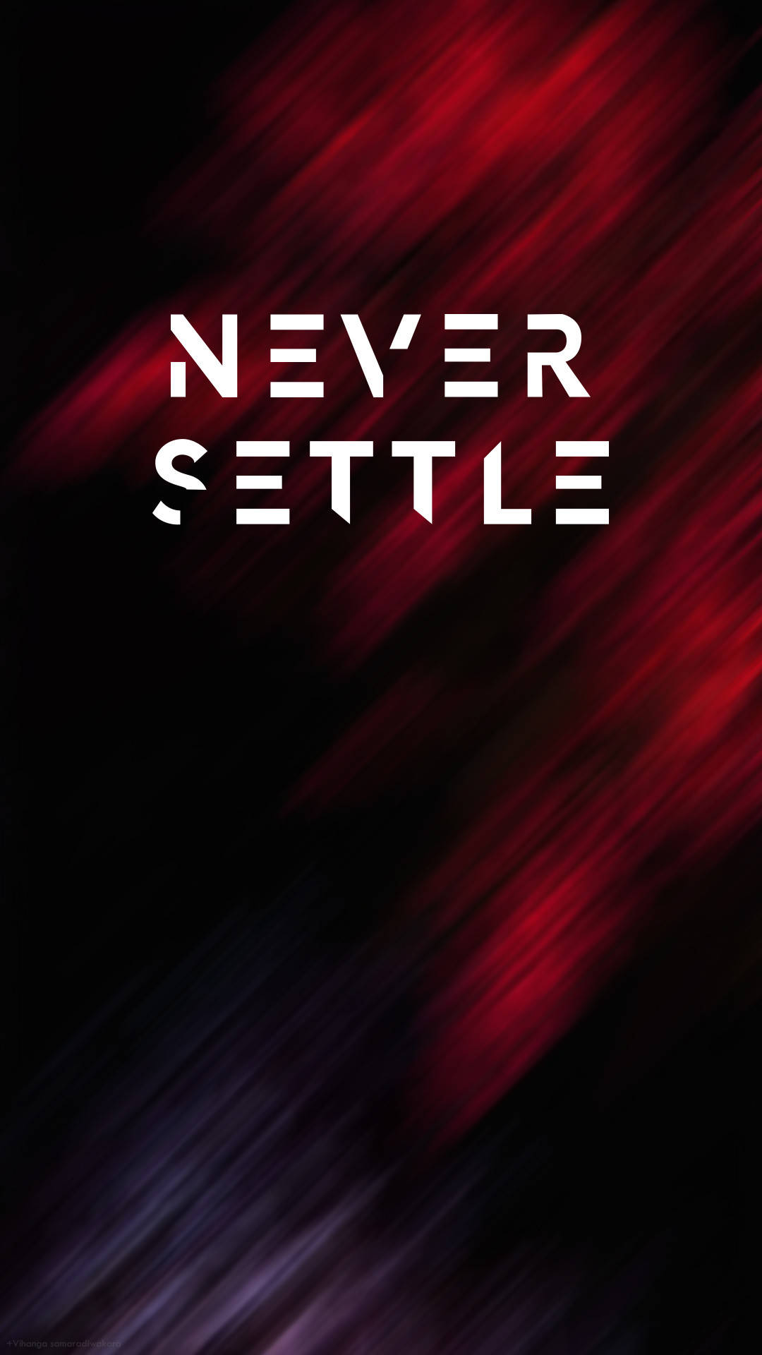 OnePlus Mahogni Never Settle Wallpapers