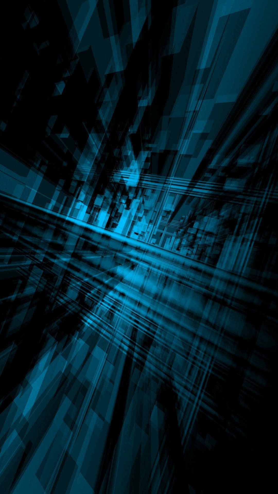 OnePlus Mørkeblå I Bevægelse Wallpapers