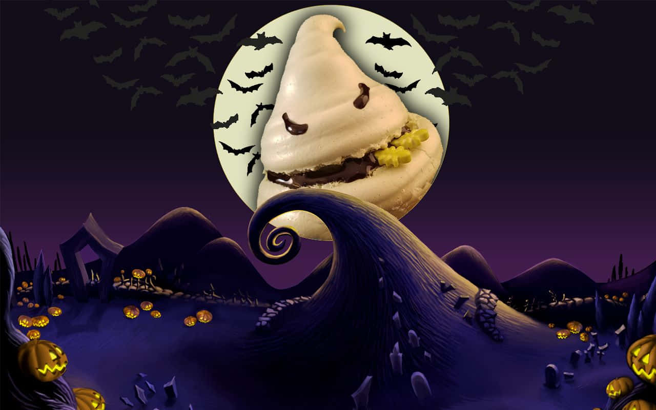 Oogie Boogie Måne Wallpapers