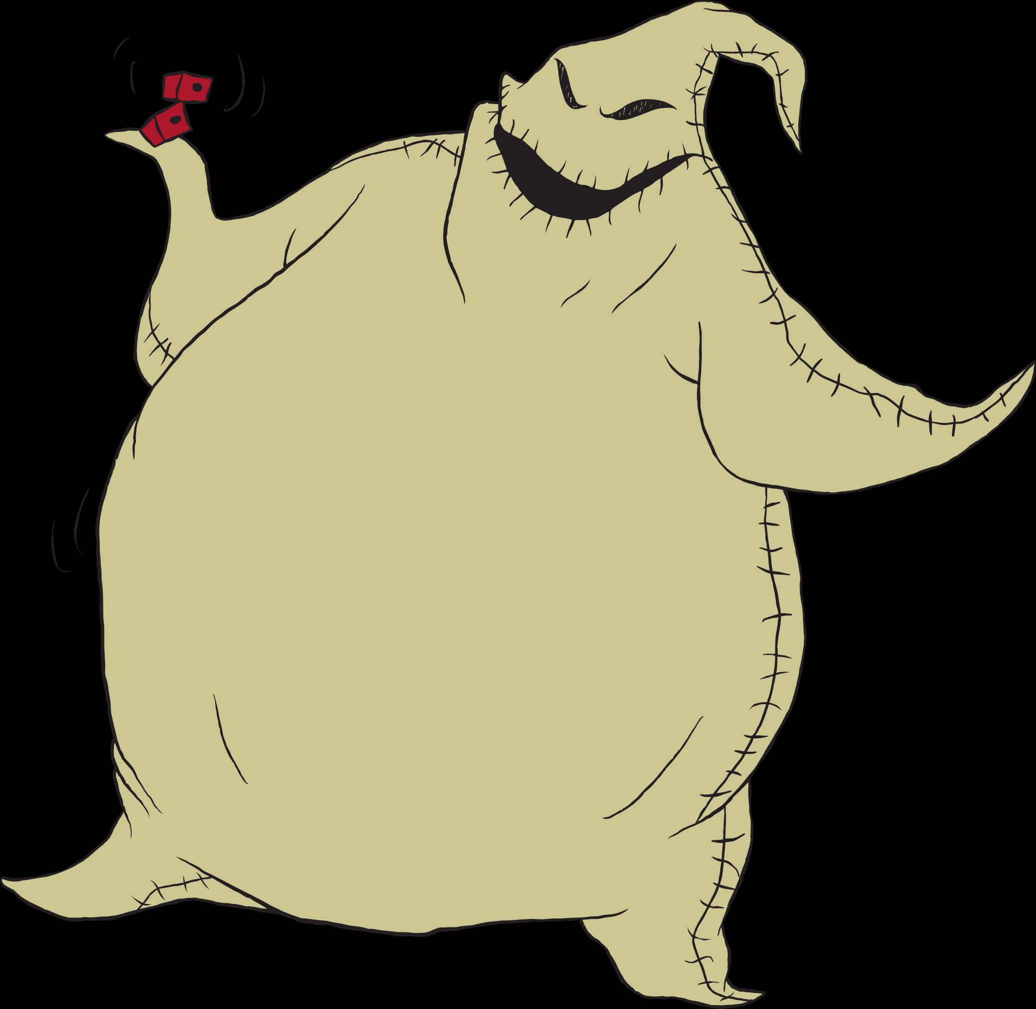 Oogie Boogie Man fra The Nightmare Before Christmas Wallpapers