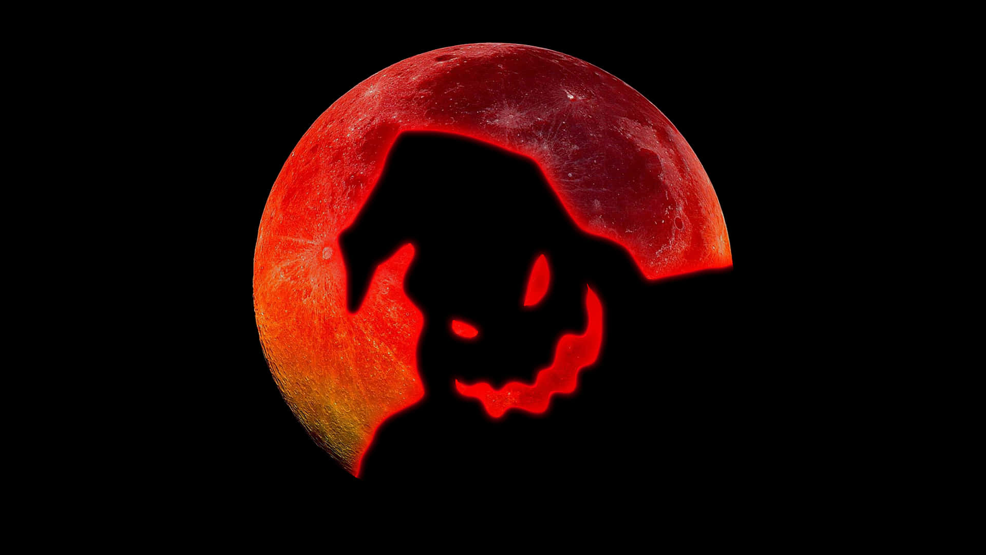 Oogie Boogie Rød Måne Wallpapers