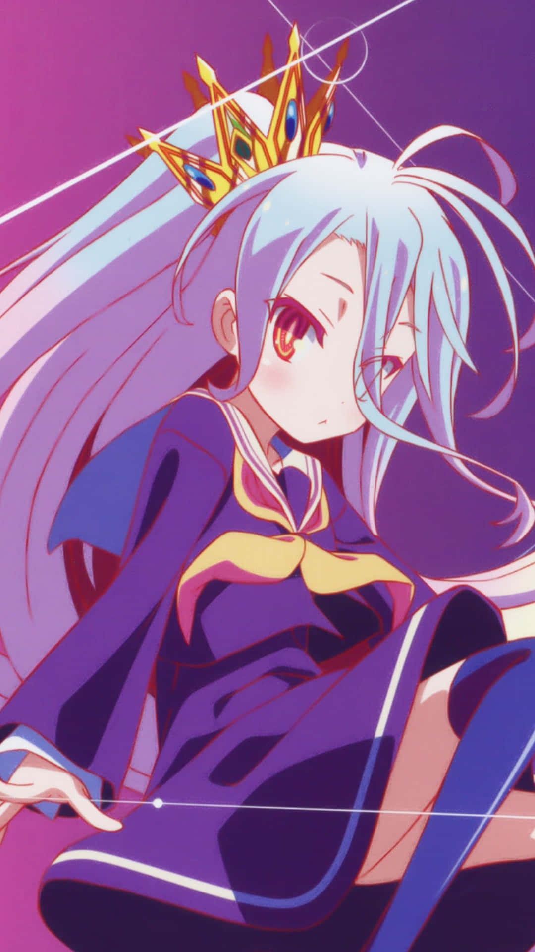 Opdag verdenen i No Game No Life Wallpapers