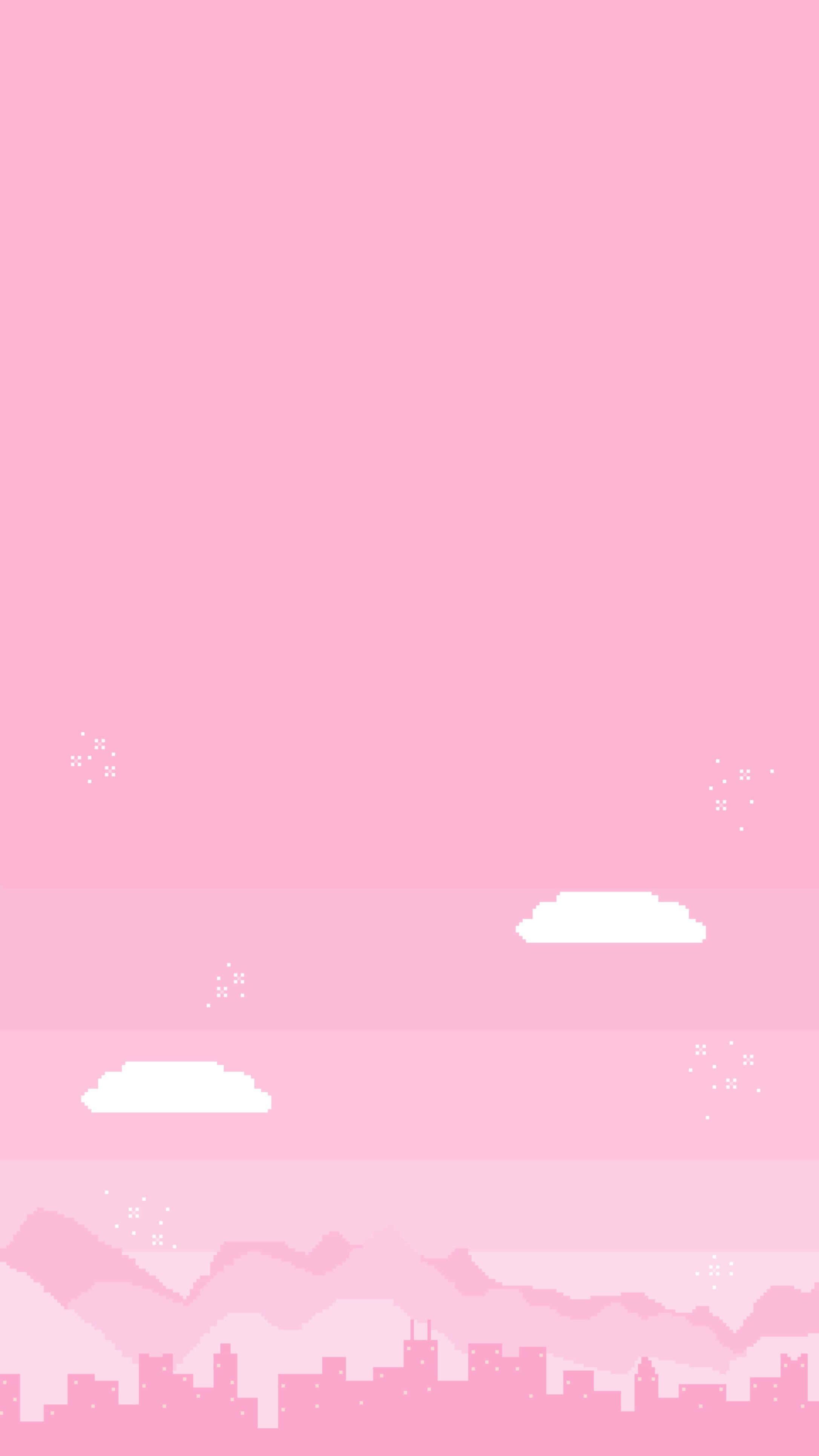 Opgrader din æstetik med denne smukke Cute Pastel-baggrund! Wallpapers