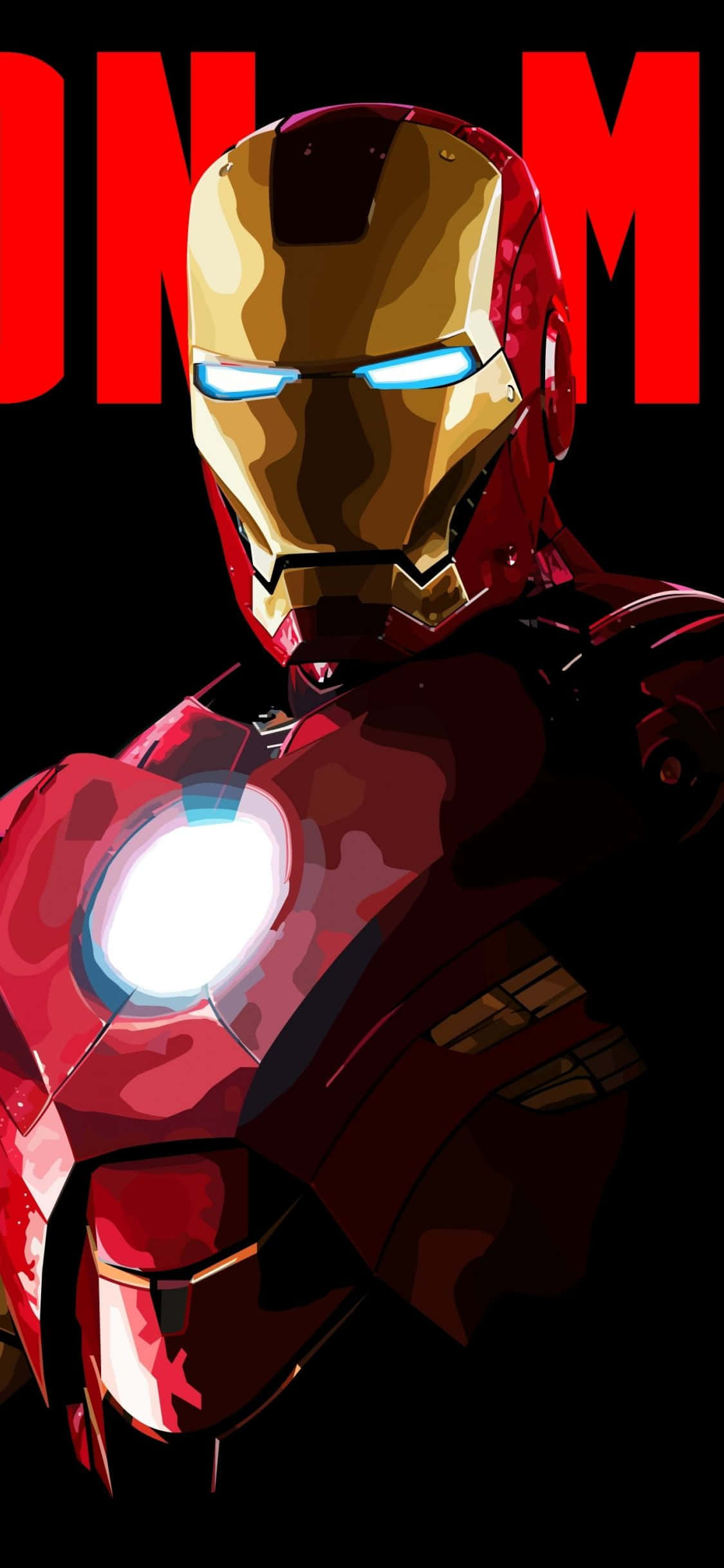 Opgrader din telefon med Iron Man iPhone X Wallpapers