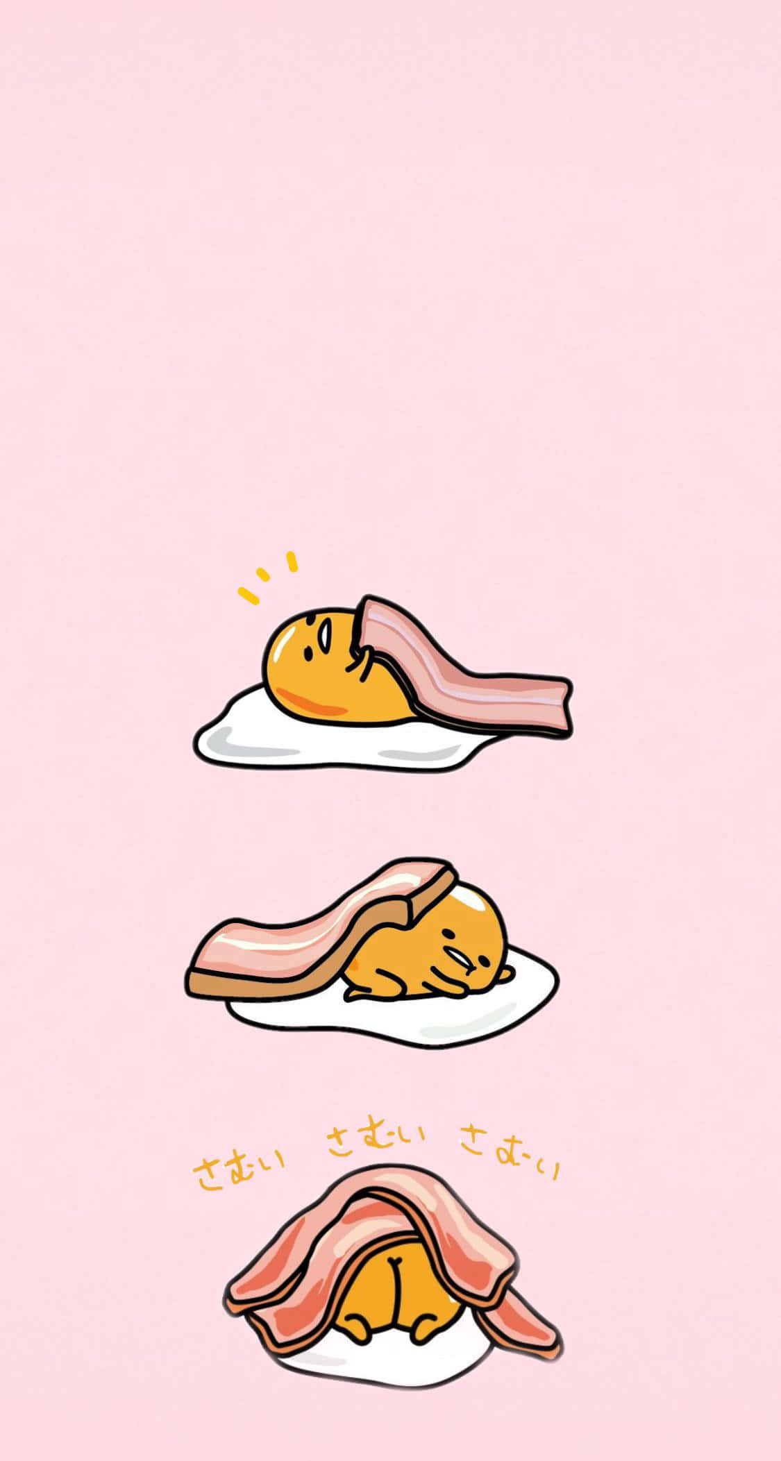 Opgrader dit tech-game med Gudetama-telefonen Wallpapers