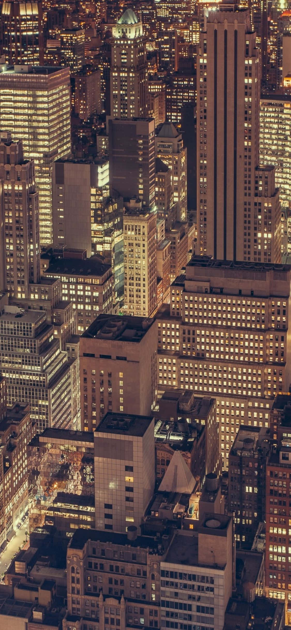 Oplev alle de seværdigheder, New York har at byde på, med dette fantastiske iPhone X-baggrundsbillede af byen Wallpapers