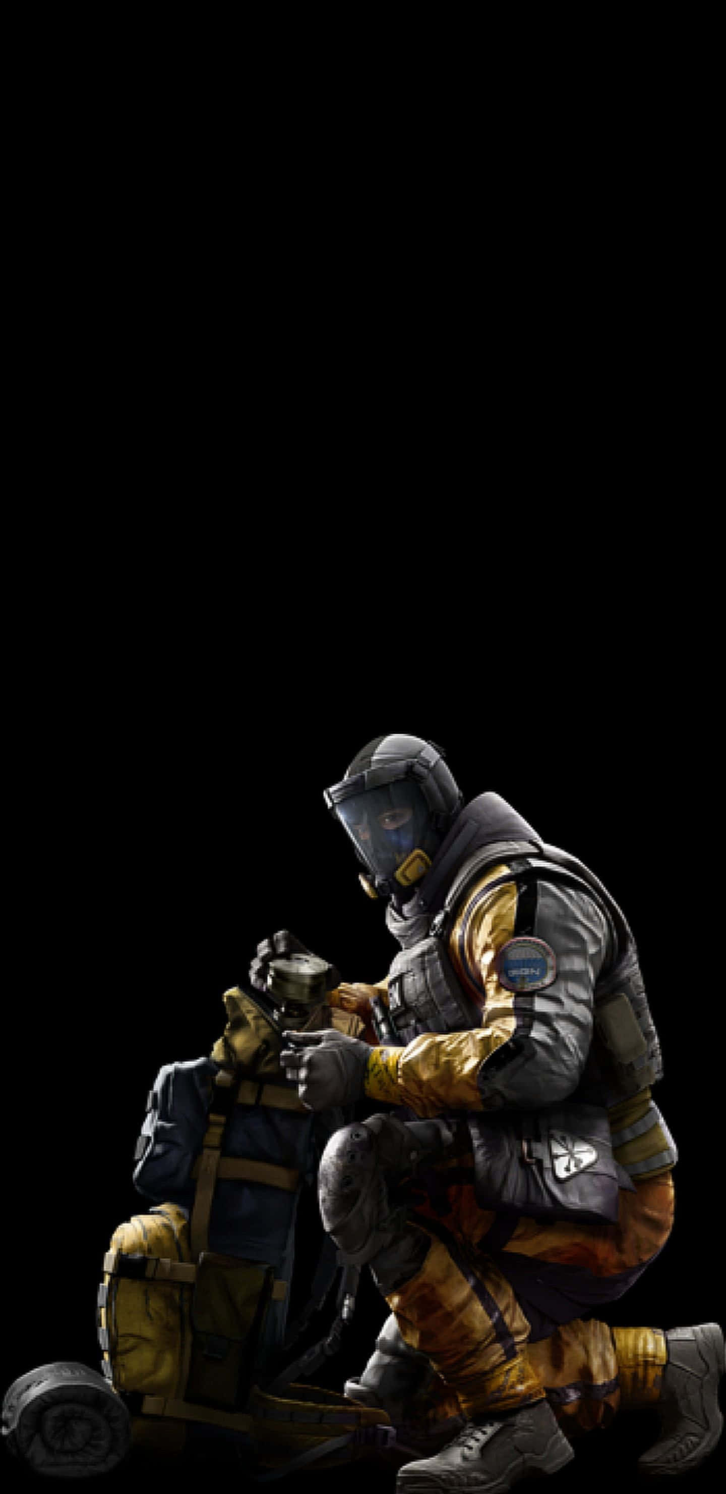 Oplev den fordybende spænding ved Rainbow Six Siege på Google Pixel 3XL Wallpapers