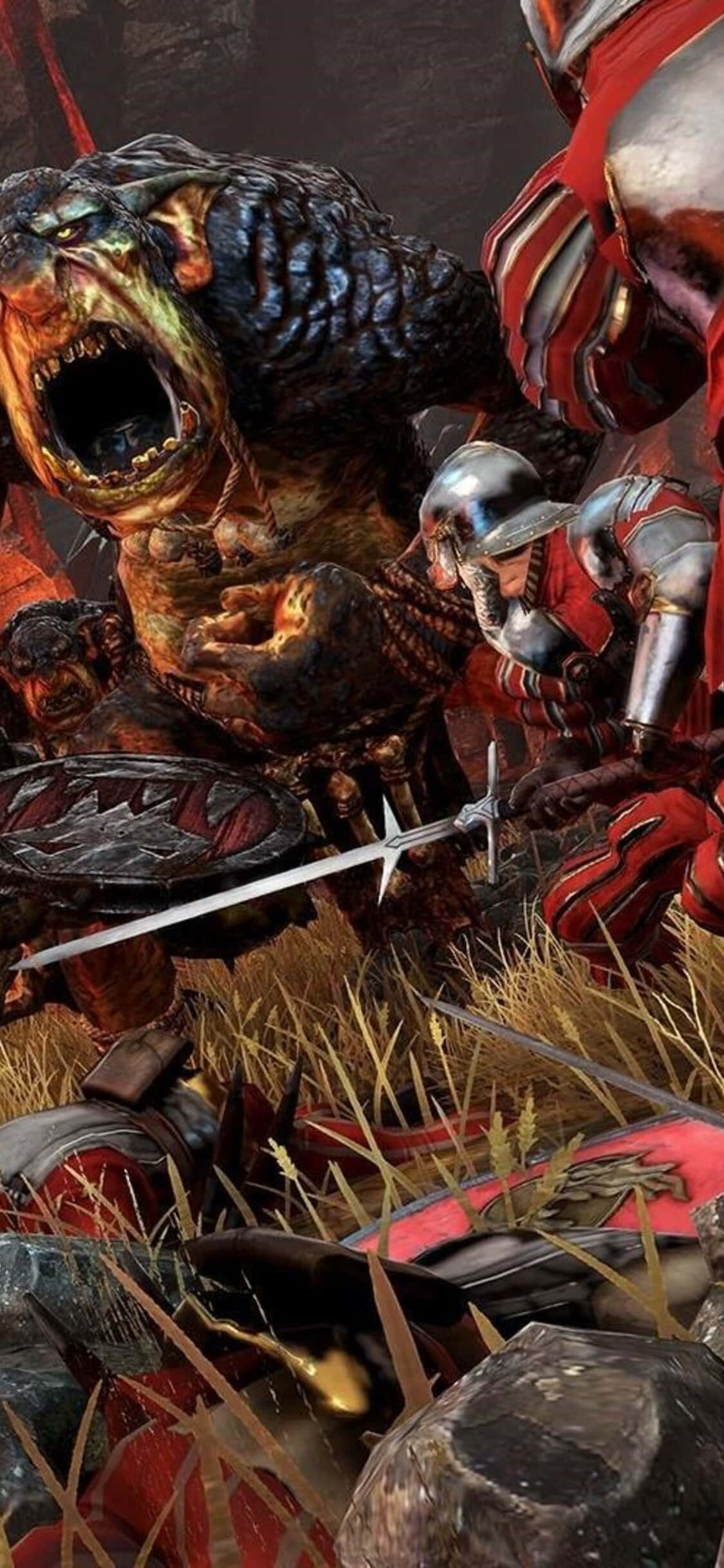 Oplev den ultimative fantasy-krigsførelse med iPhone X og Total War Warhammer Wallpapers