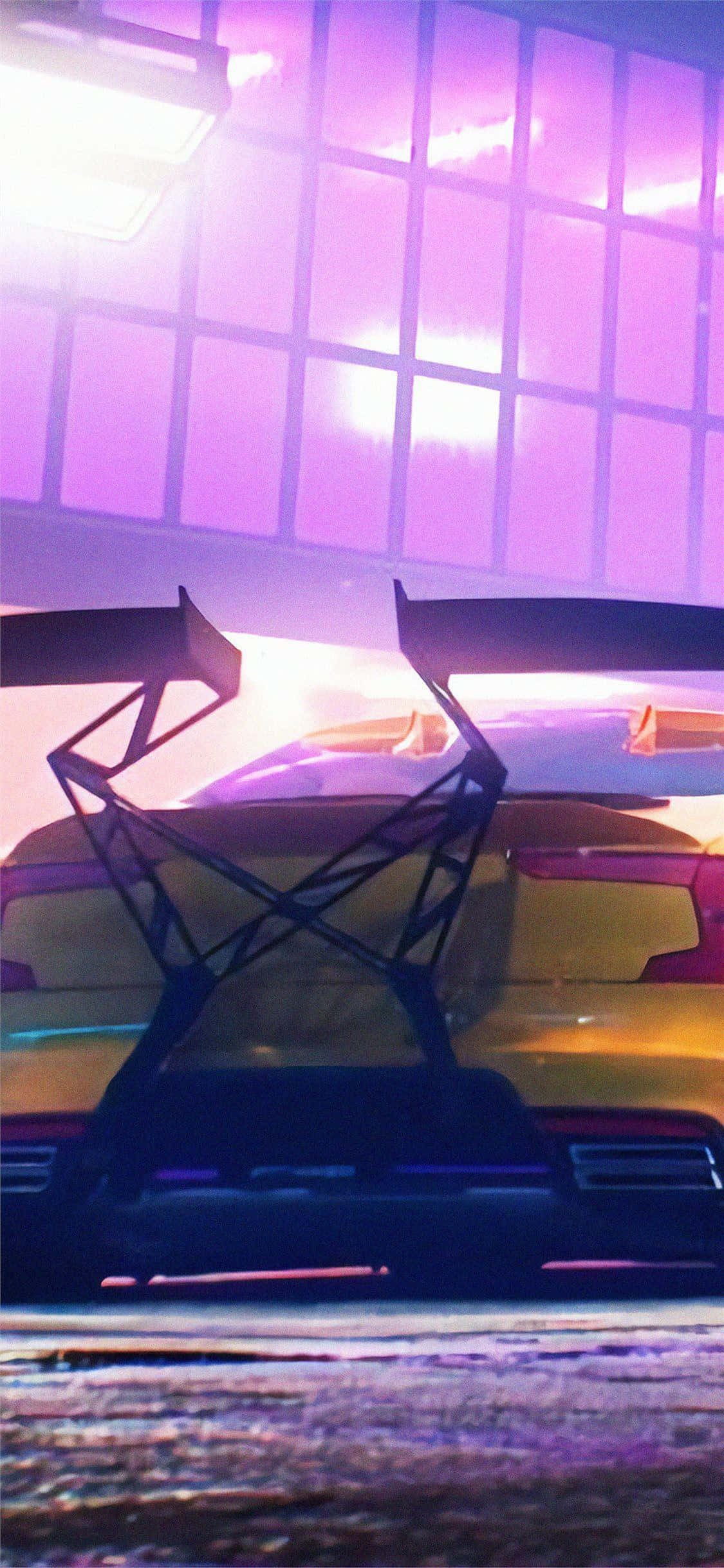 Oplev det ultimative sus i Need For Speed Heat på din iPhone Xs Wallpapers