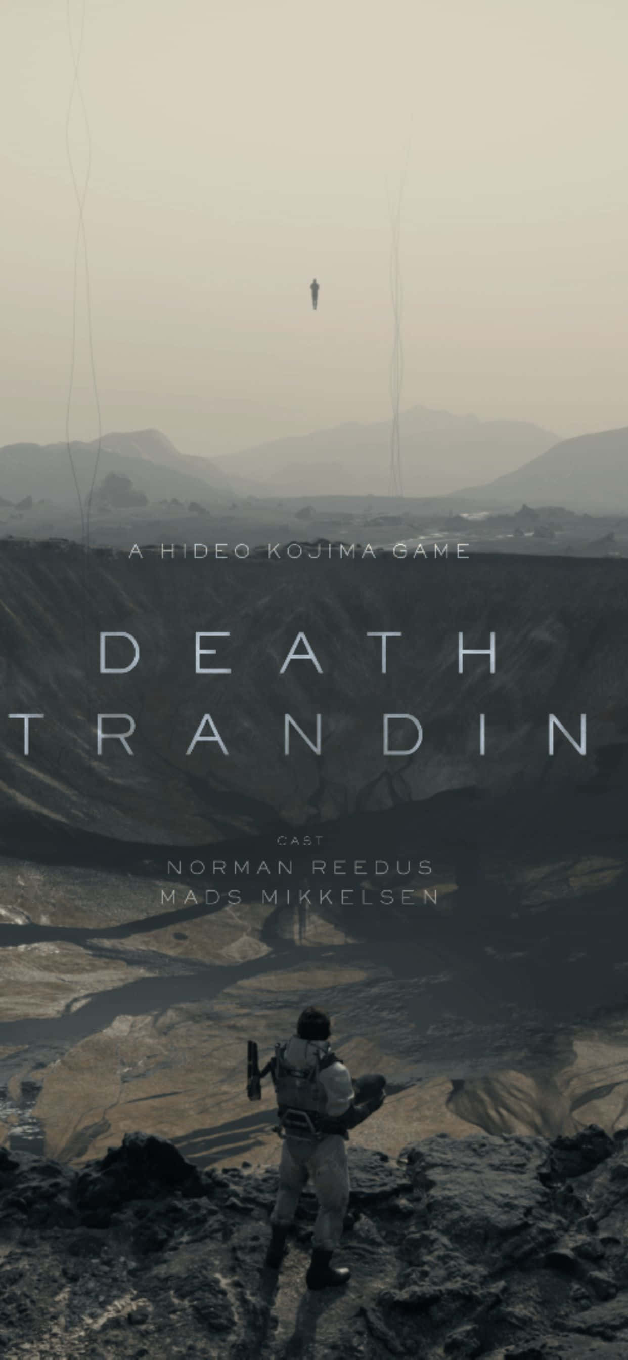 Oplev det 8 timer lange filmiske epos 'Death Stranding' på en iPhone Xs Max Wallpapers