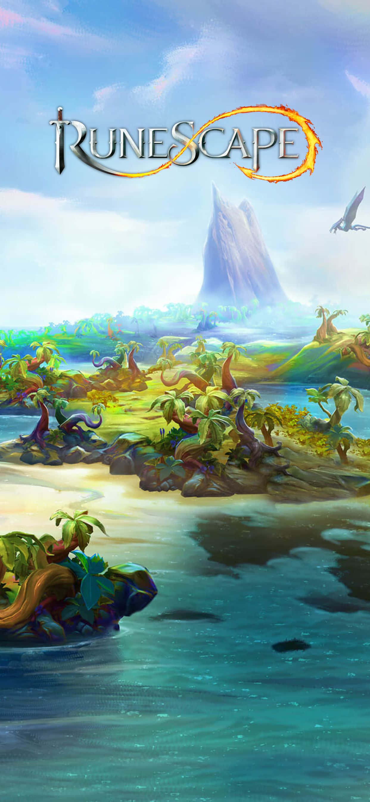 Oplev det ultimative Runescape-eventyr med iPhone Xs Max Wallpapers