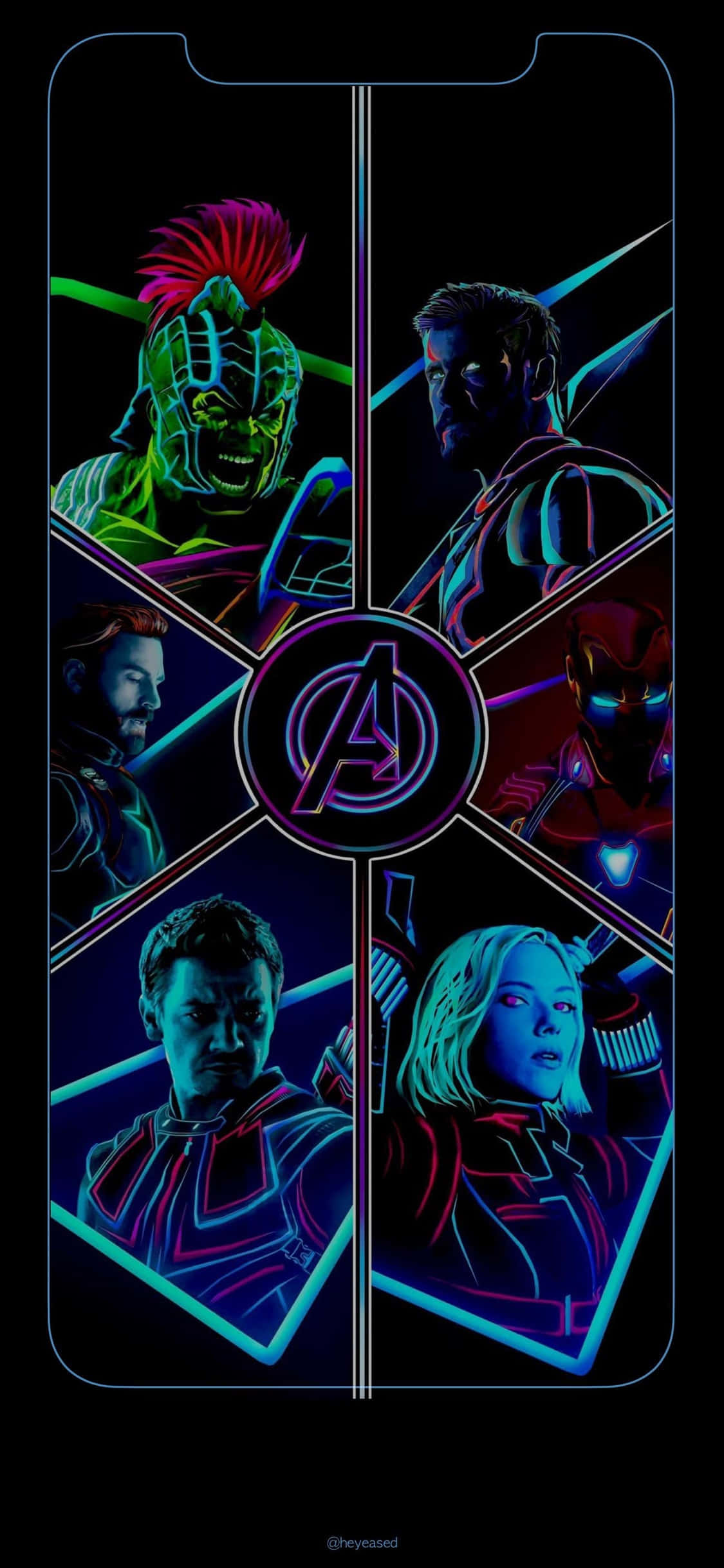 Oplev det Ultimative Avengers Eventyr på Din iPhone Xs Wallpapers