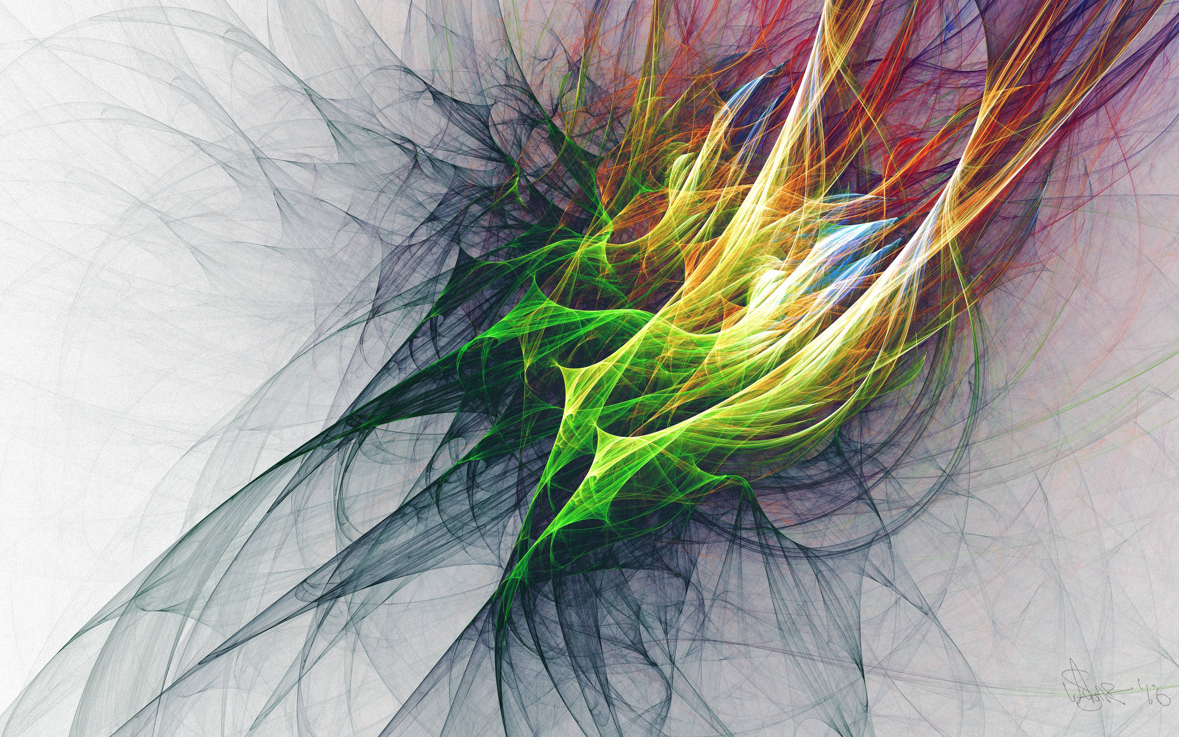 Oplev en eksplosion af farver og kreative nerver Wallpapers