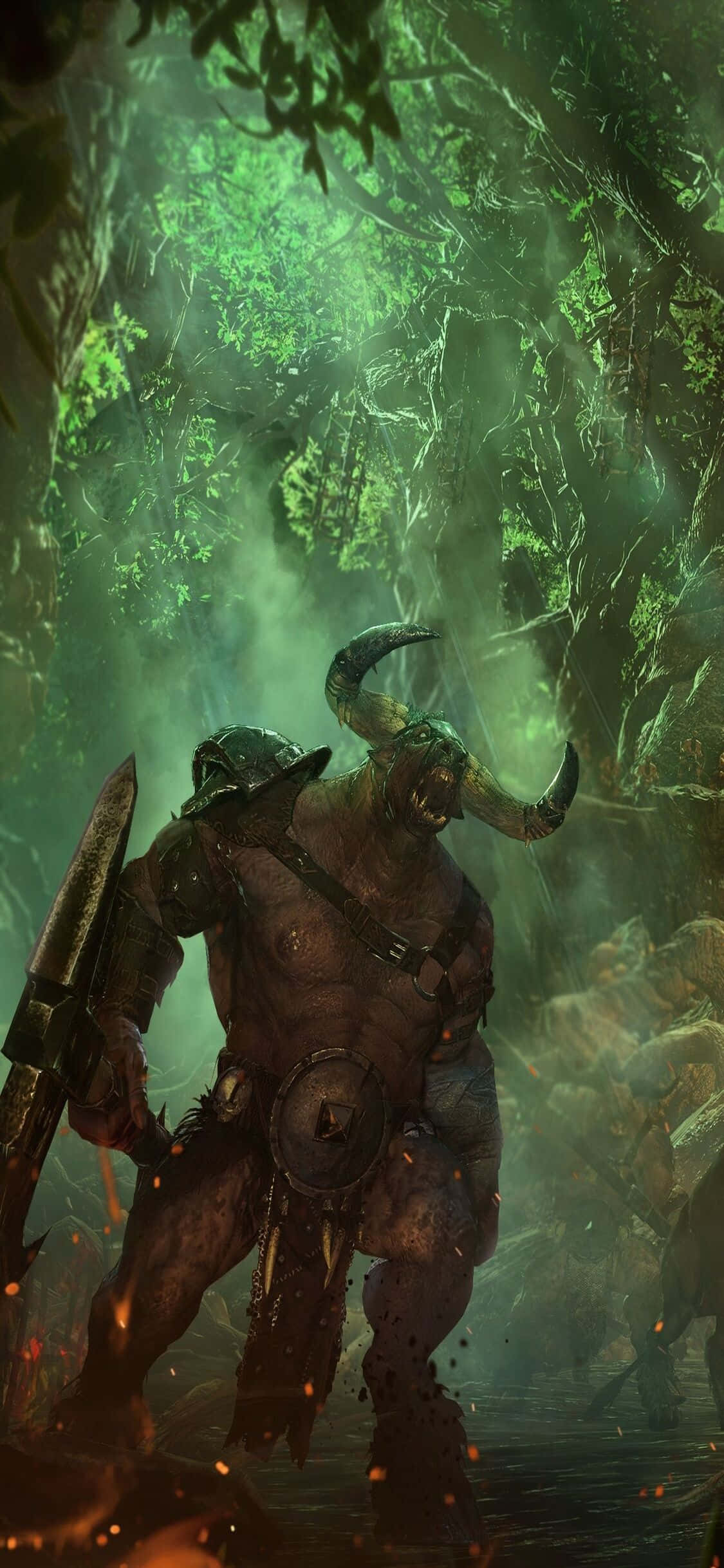 Oplev en Total War med iPhone X Wallpapers