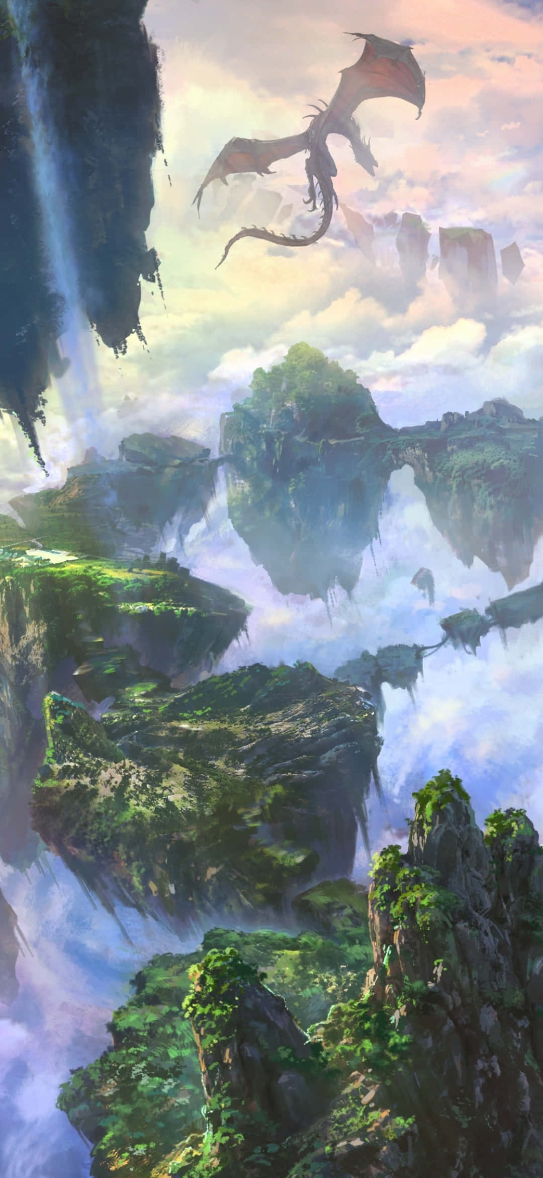 Oplev en verden hinsides virkeligheden med Fantasy Phone Wallpapers