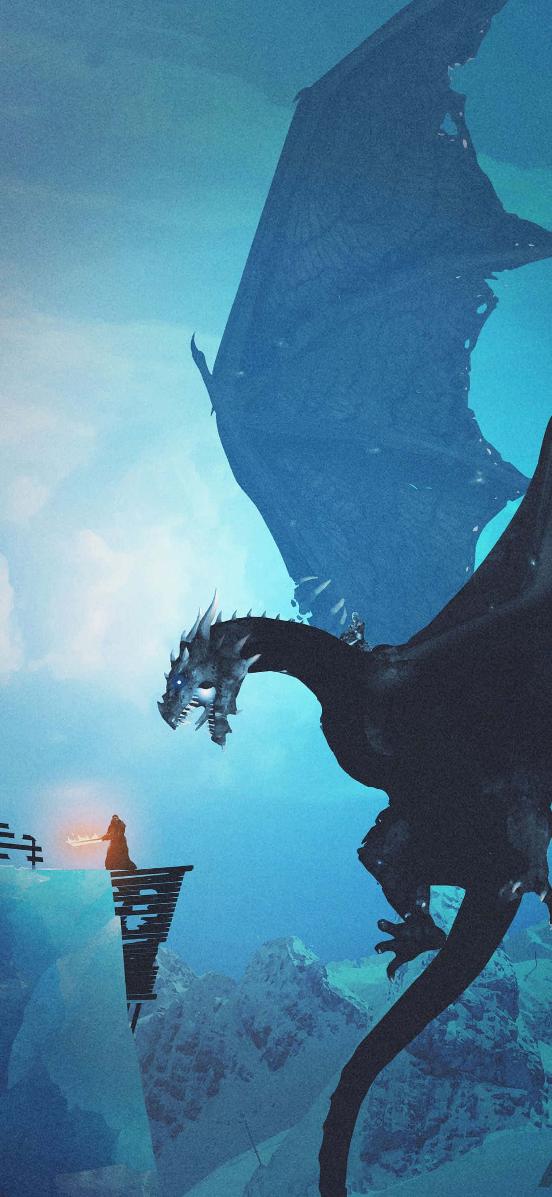 Oplev episke eventyr på din iPhone Xs med Dragon Age Inquisition. Wallpapers