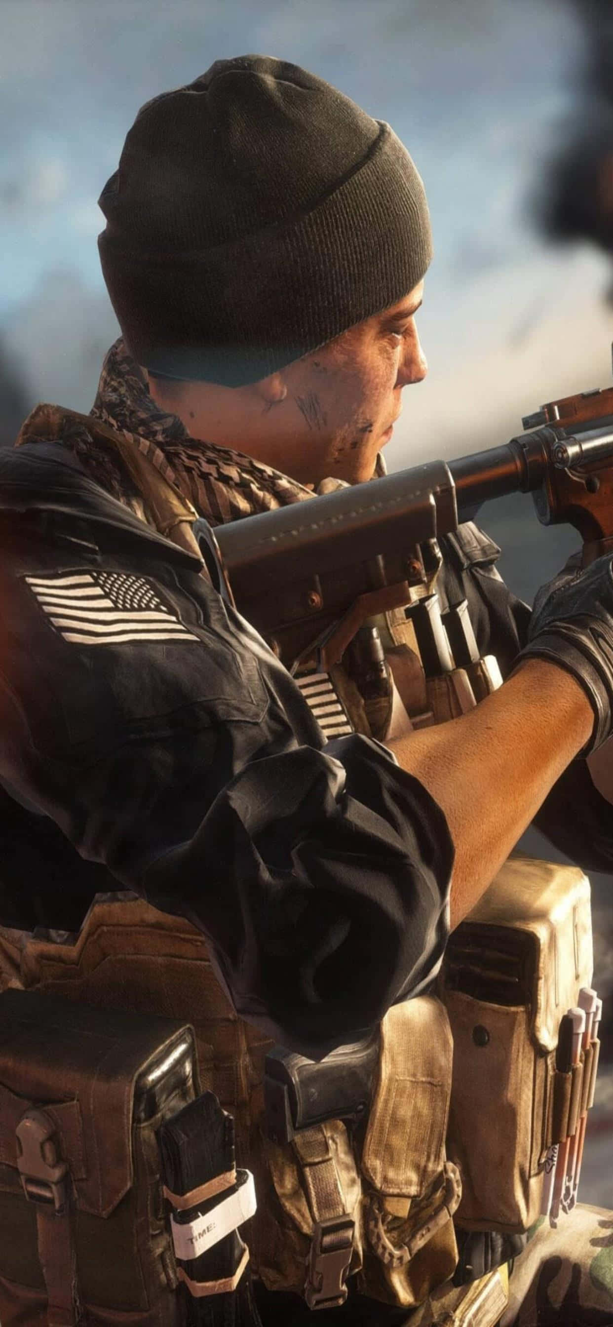 Oplev episke slag på din iPhone Xs Max med Battlefield 4 Wallpapers
