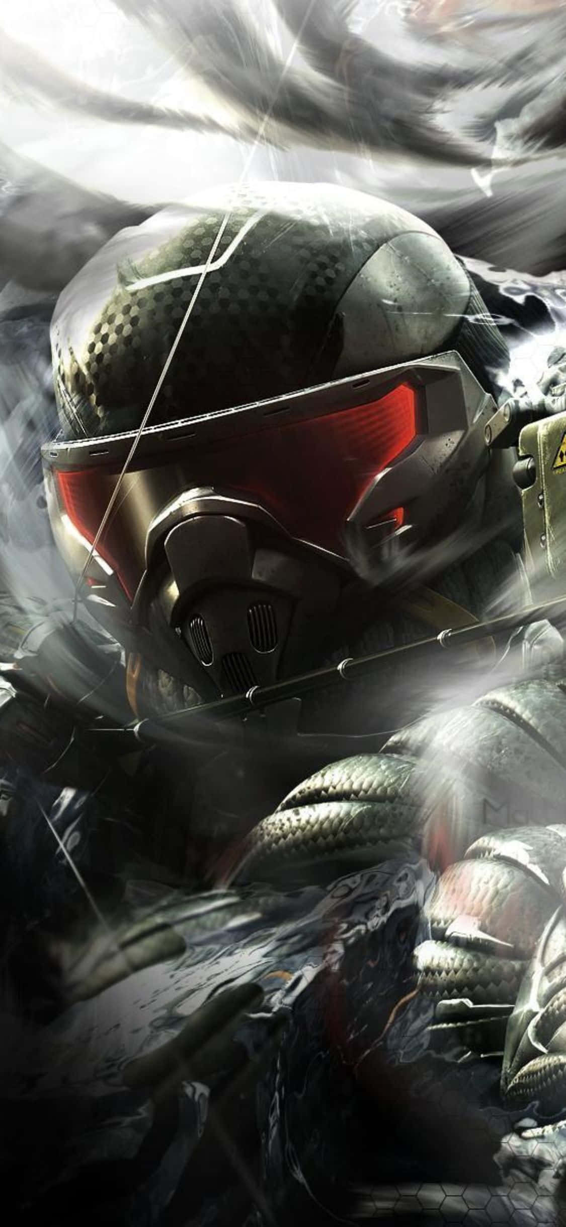 Oplev et spændende spileventyr på iPhone X med Crysis 3 Wallpapers