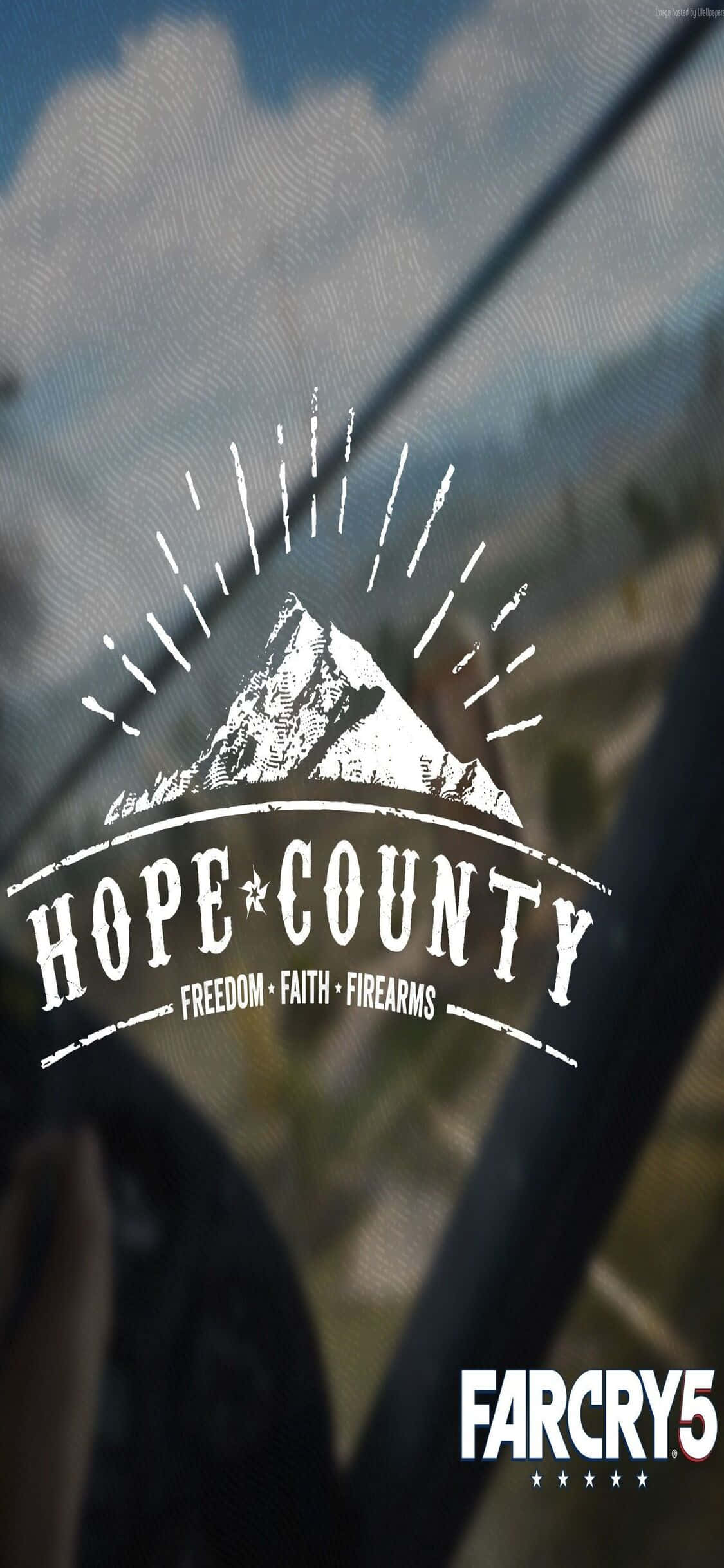 Oplev Far Cry 5 på kraften fra iPhone Xs Wallpapers