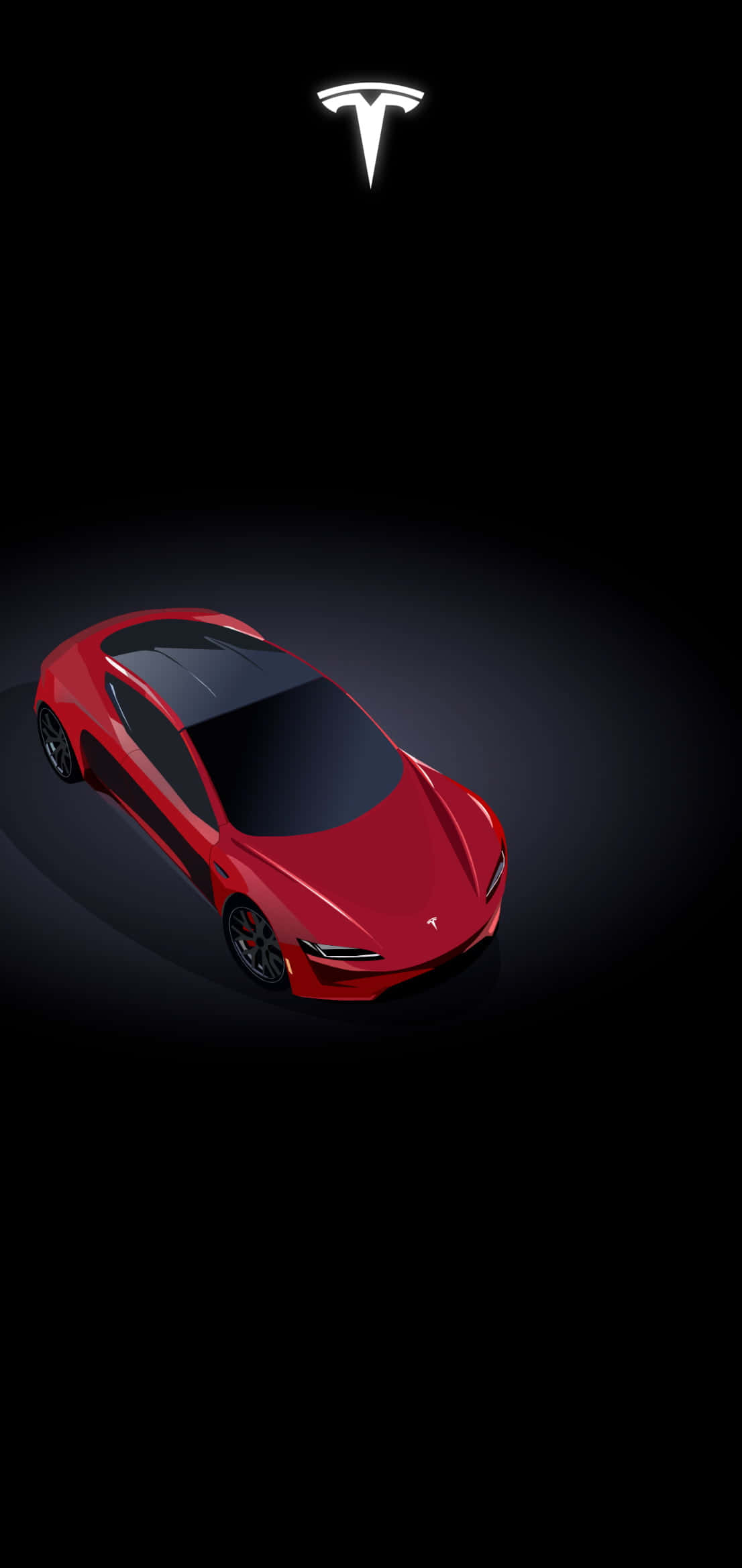 Oplev kraften i mobilteknologi med Teslas nye iPhone Wallpapers