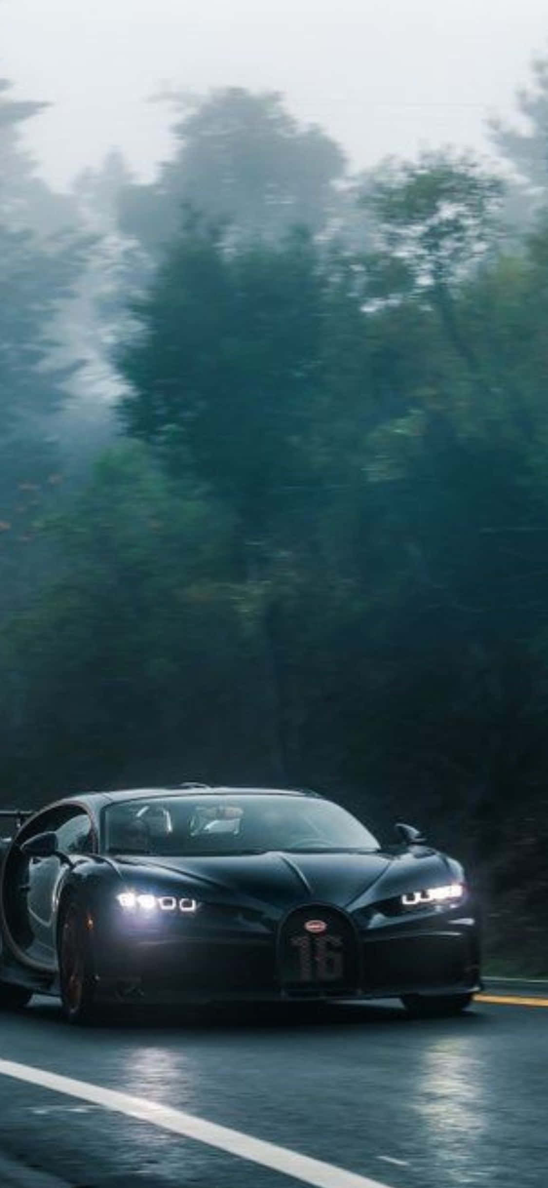 Oplev luksus med iPhone Xs og Bugatti Wallpapers
