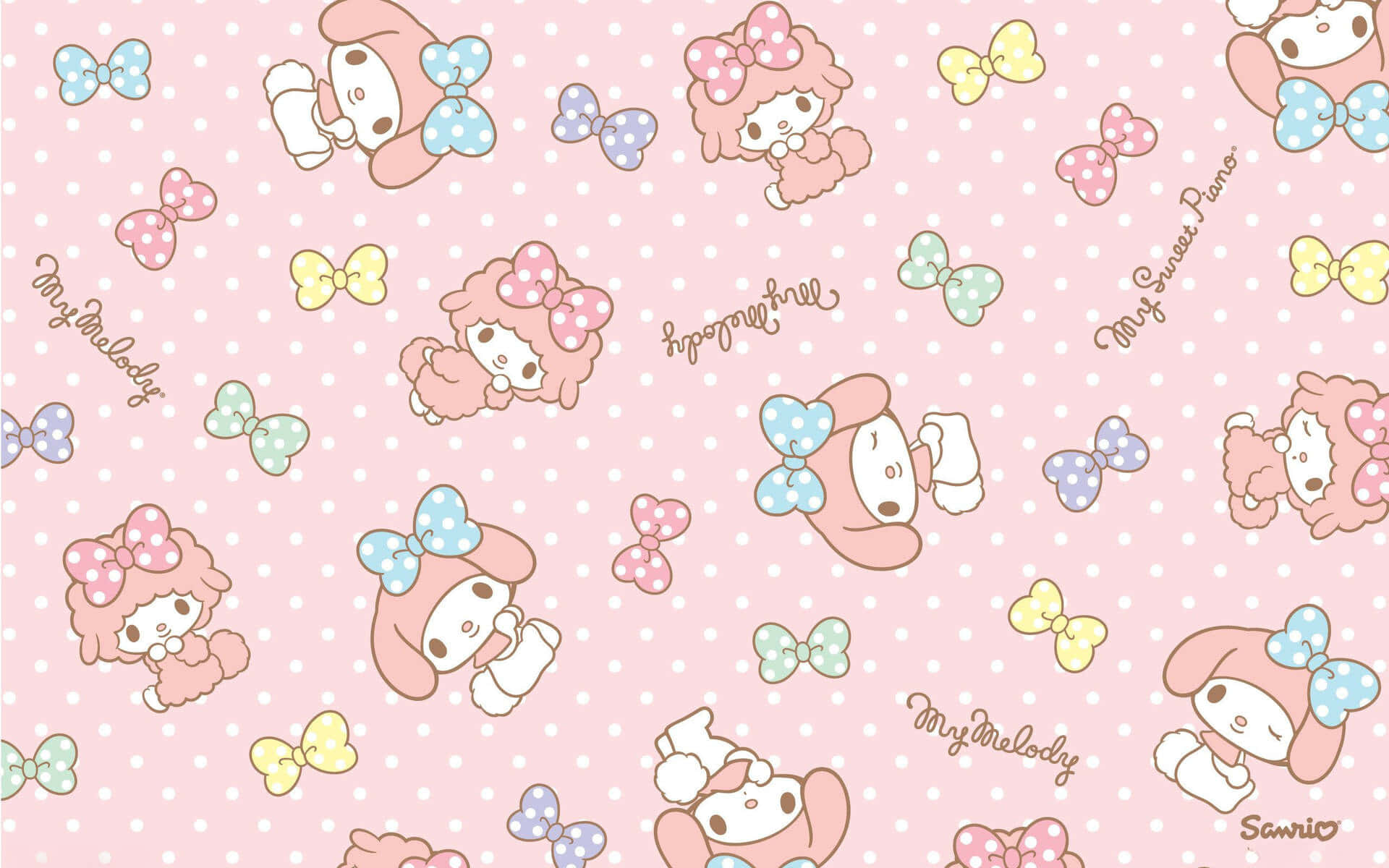 Oplev magien ved Sanrio med dette mystiske nattelandskab Wallpapers