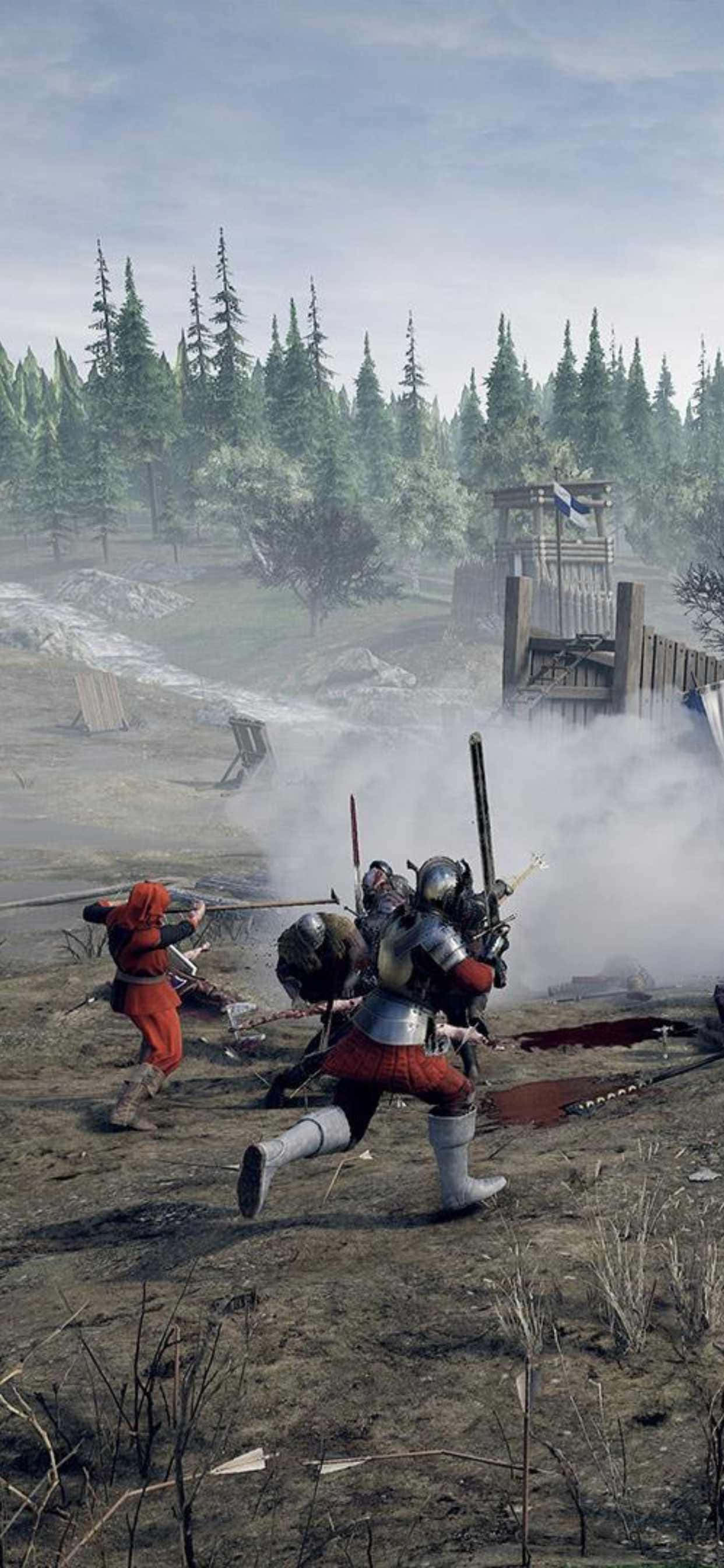 Oplev Mordhau på den nye iPhone Xs Max Wallpapers