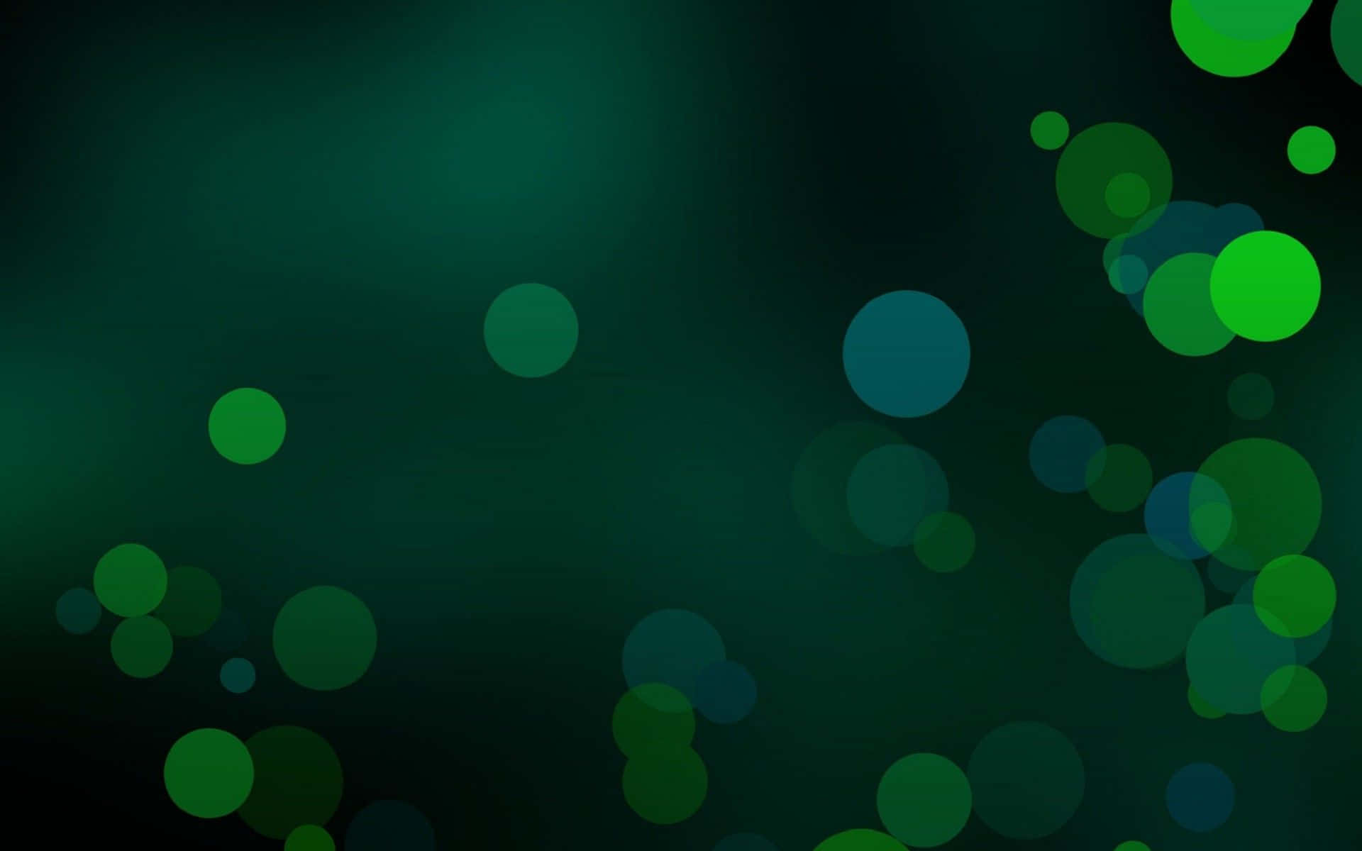 "Oplev naturen med en mørkegrøn baggrund" Wallpapers