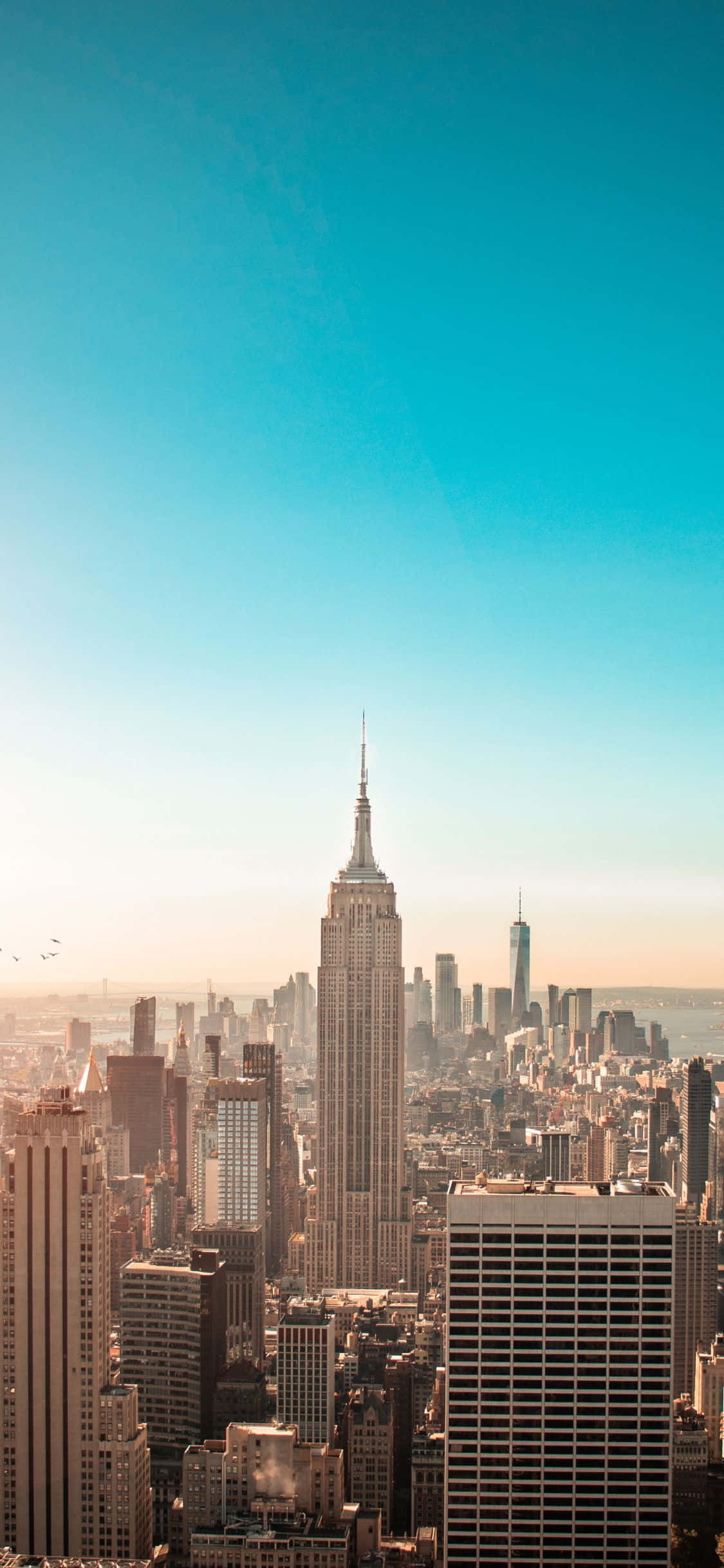 Oplev New York City med den nyeste iPhone – iPhone Xs Wallpapers