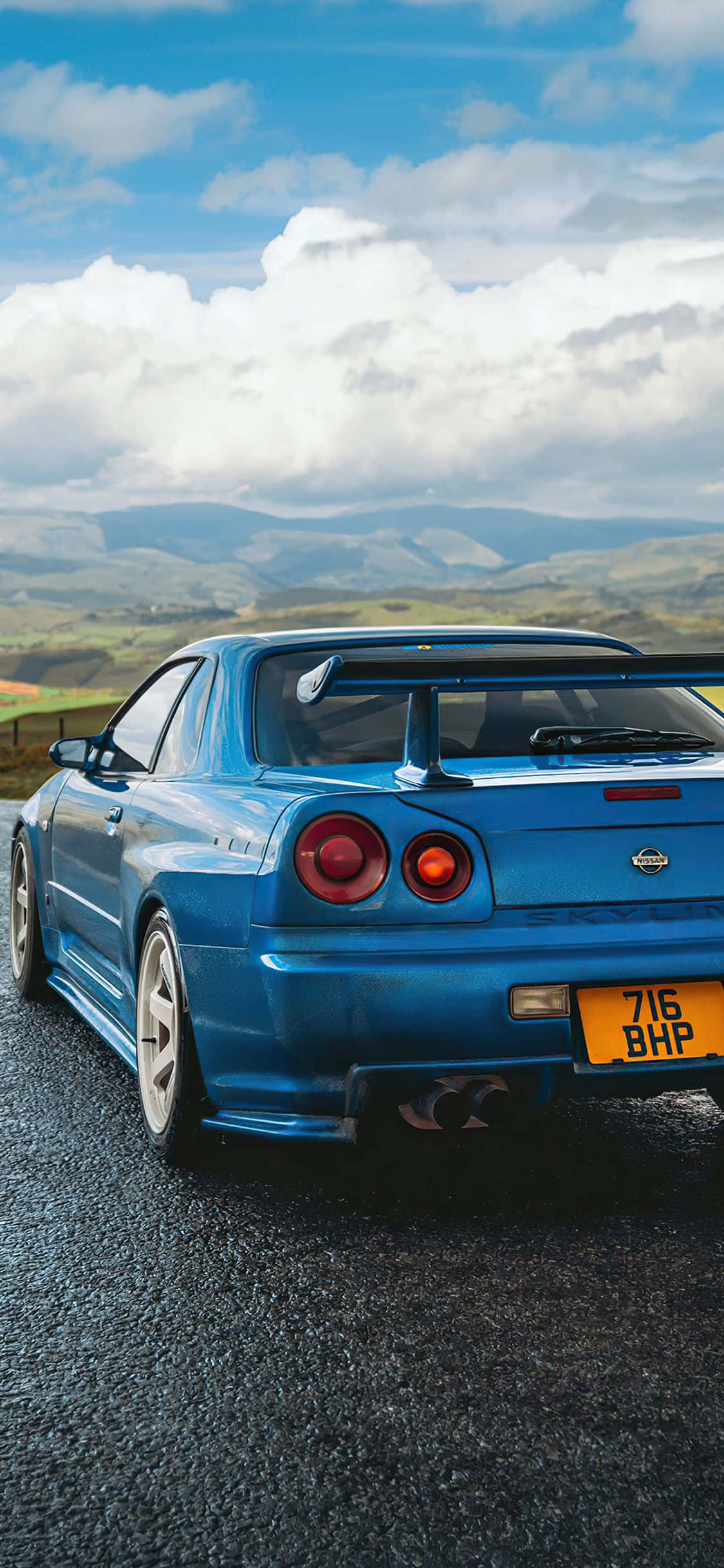 Oplev Nissan Skyline med iPhone Wallpapers