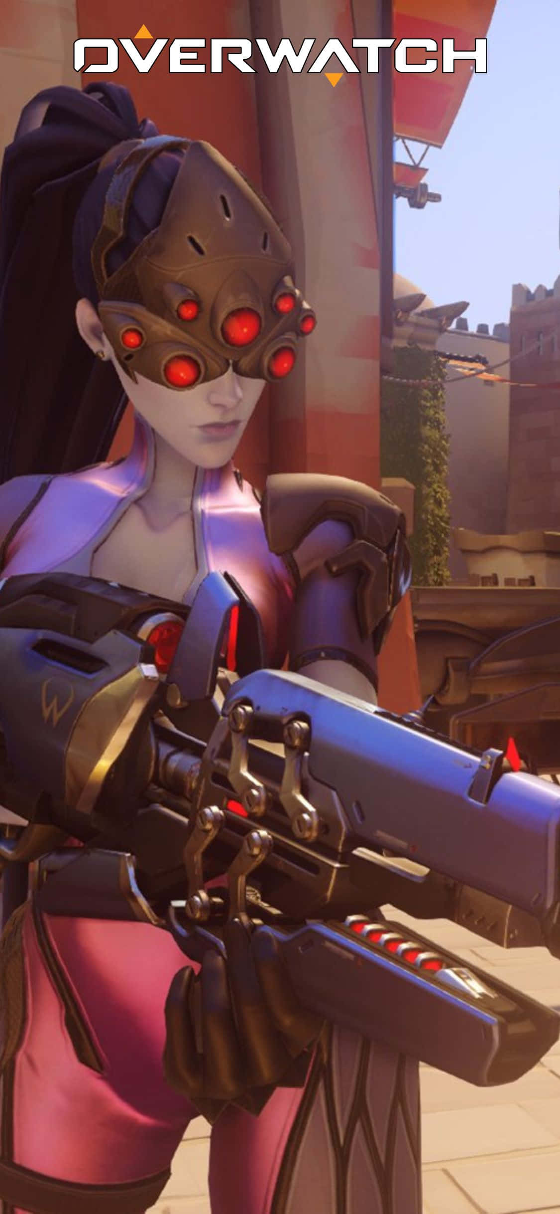 Oplev Overwatch på den elegante og stilfulde iPhone X Wallpapers
