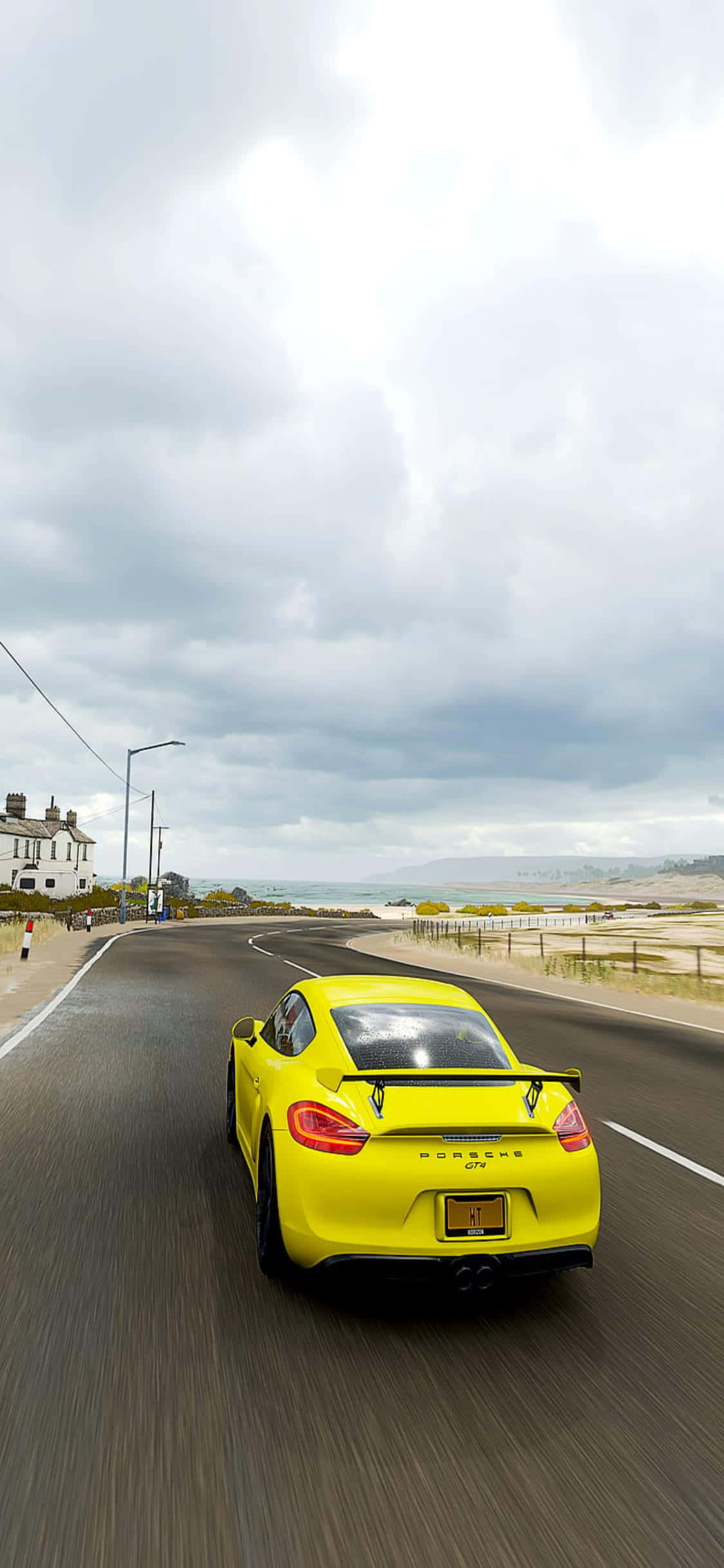 Oplev racerspillet som aldrig før med iPhone Xs og Forza Horizon 4 Wallpapers
