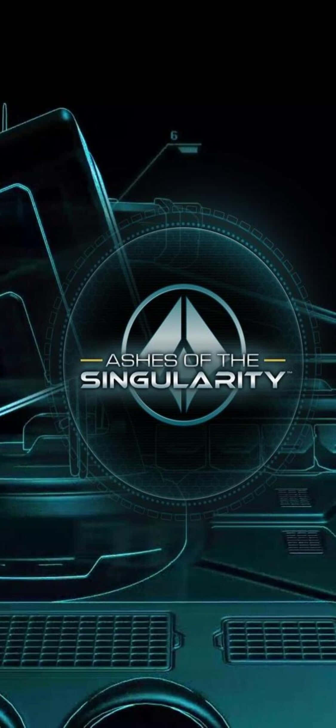 Oplev skønheden i Ashes Of The Singularity på iPhone X Wallpapers