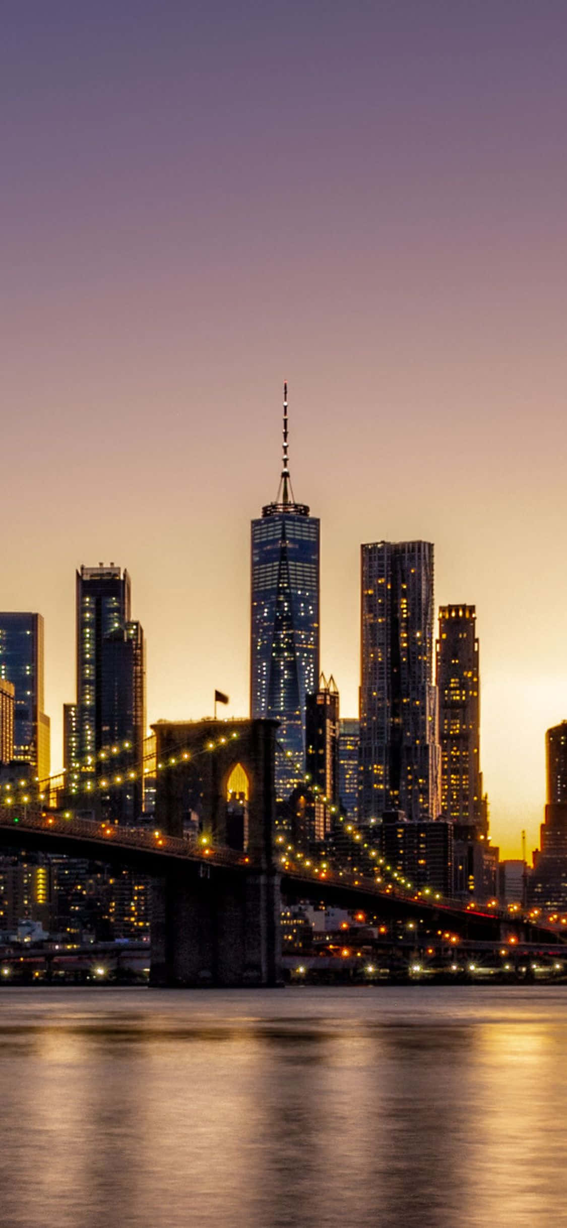 "Oplev skønheden i Big Apple med den nye iPhone Xs" Wallpapers