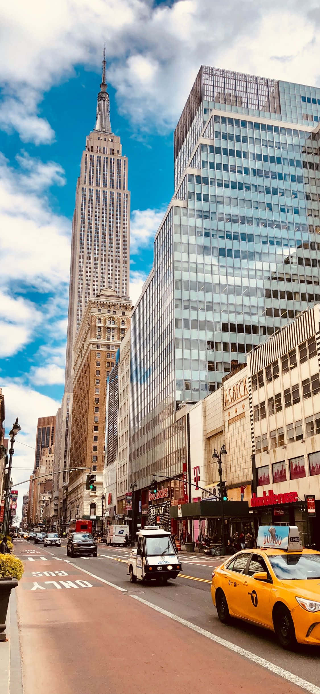 Oplev skønheden i New York City med iPhone Xs Wallpapers