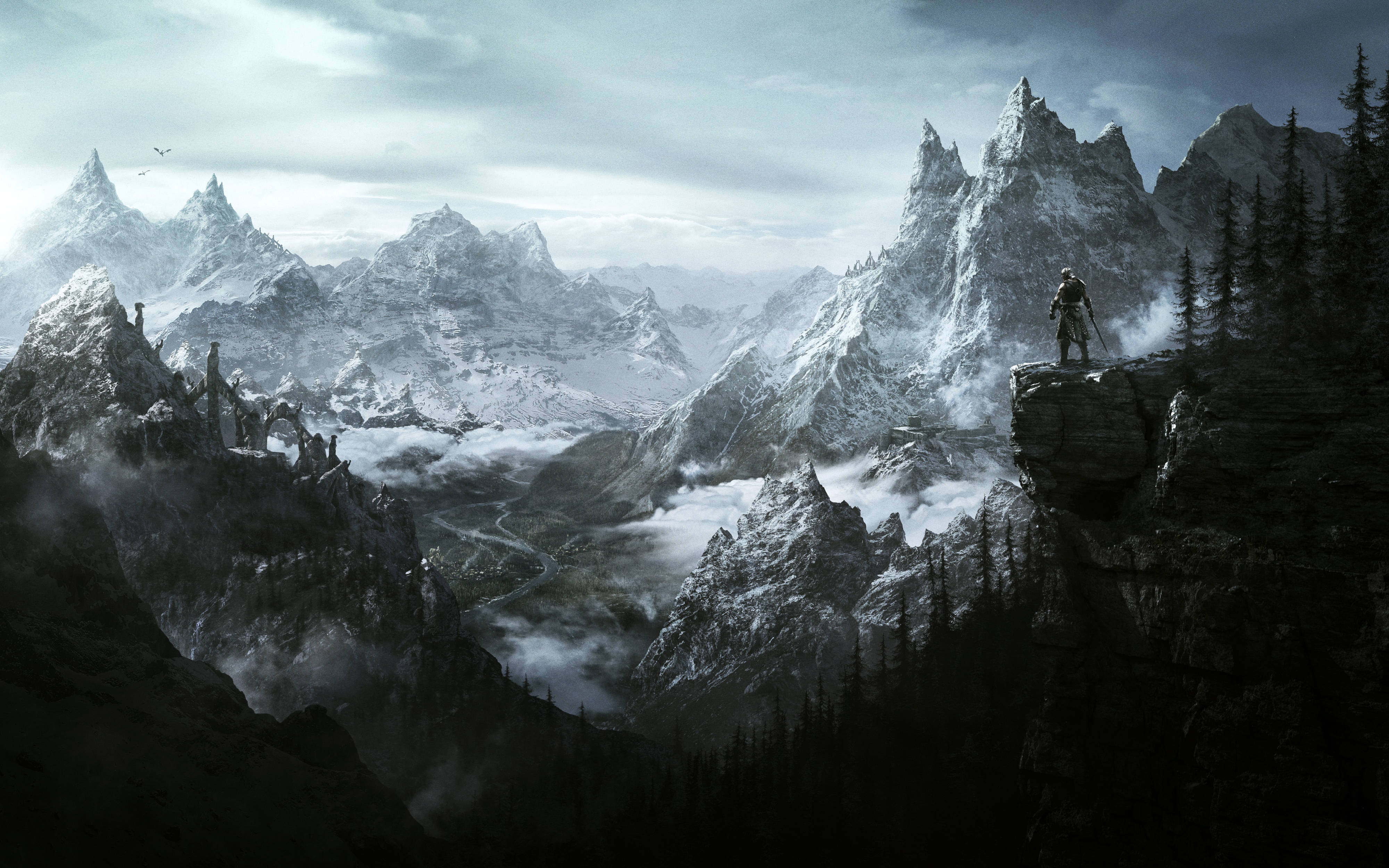 Oplev sofistikeret gaming med 4K-opløsning på en mobil platform. Wallpapers