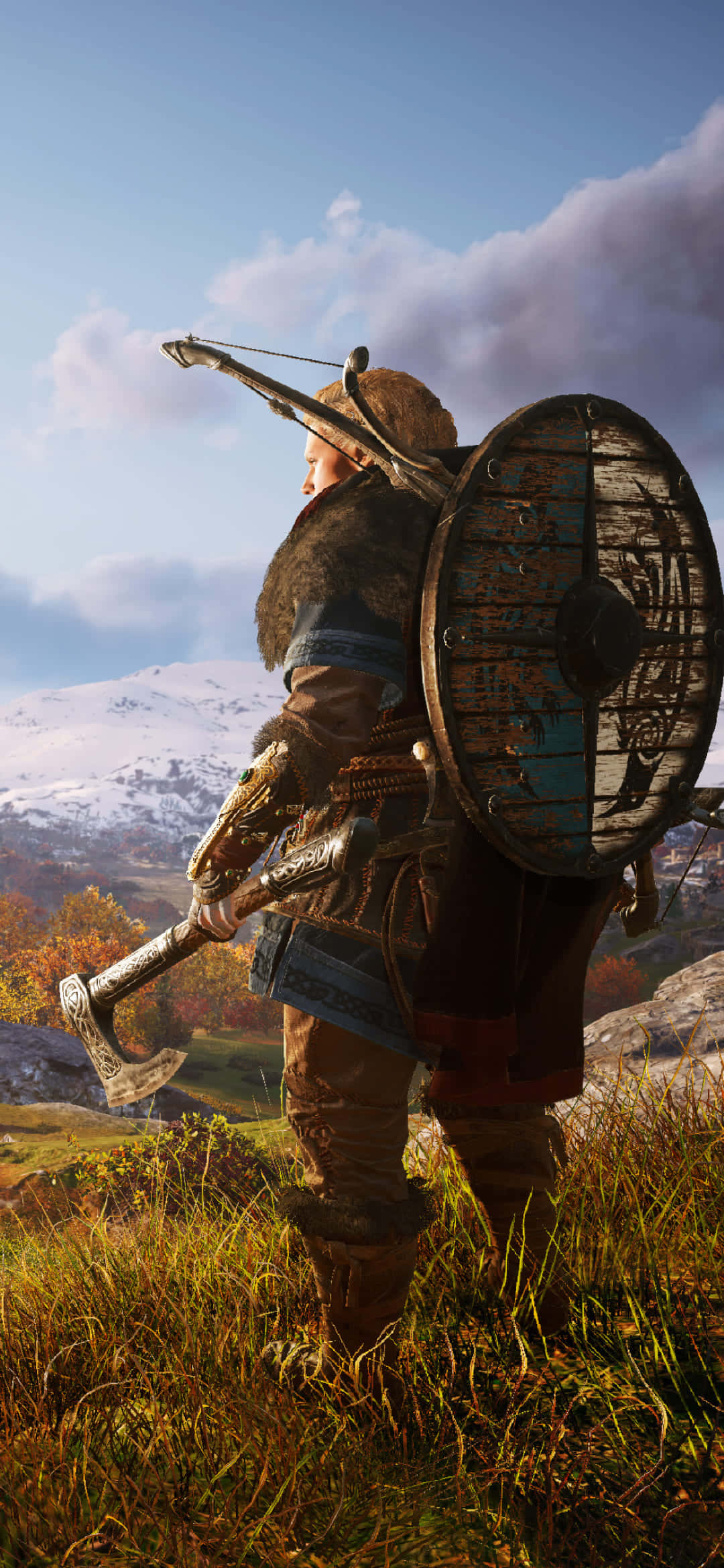 Oplev spændingen i Assassin's Creed Valhalla Wallpapers