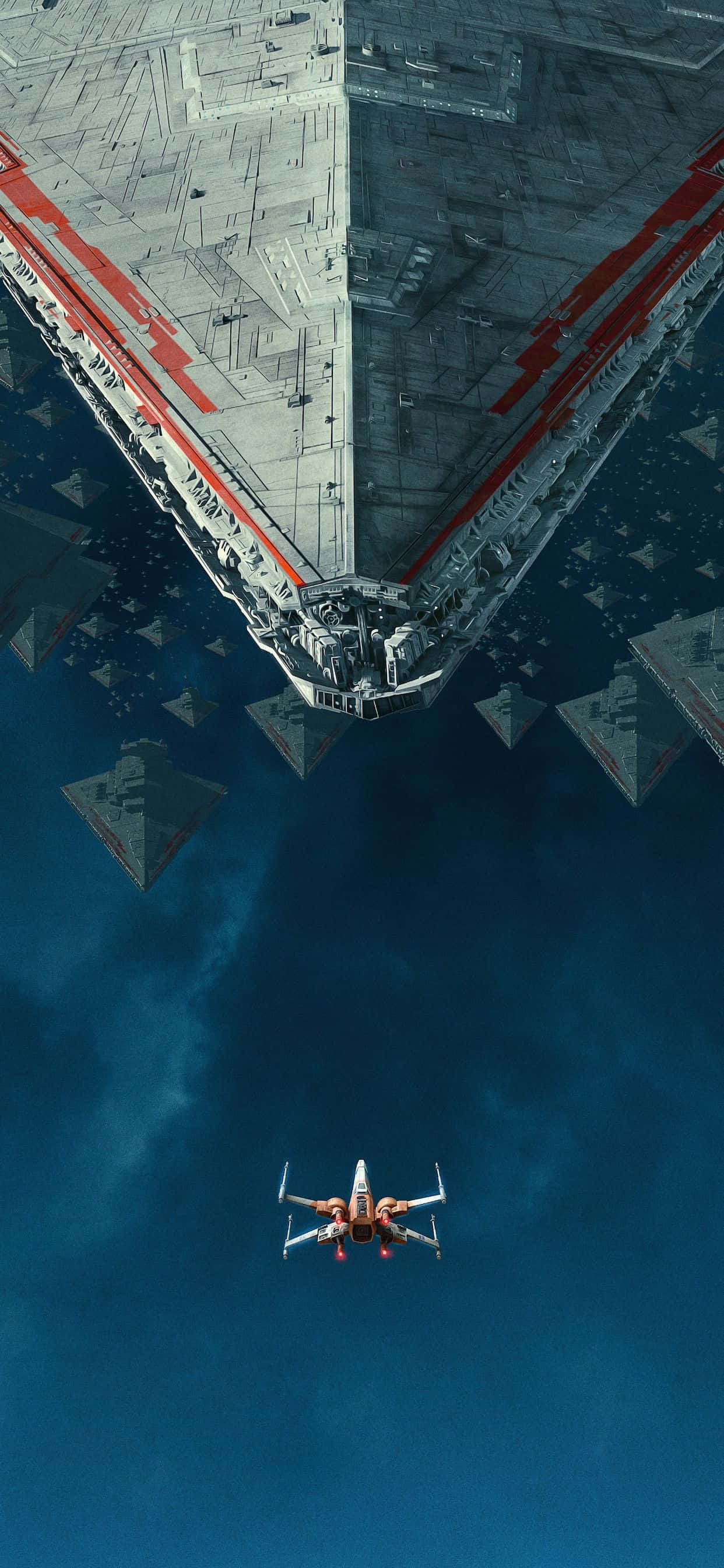 Oplev Star Wars-universet med en immersiv telefon Wallpapers