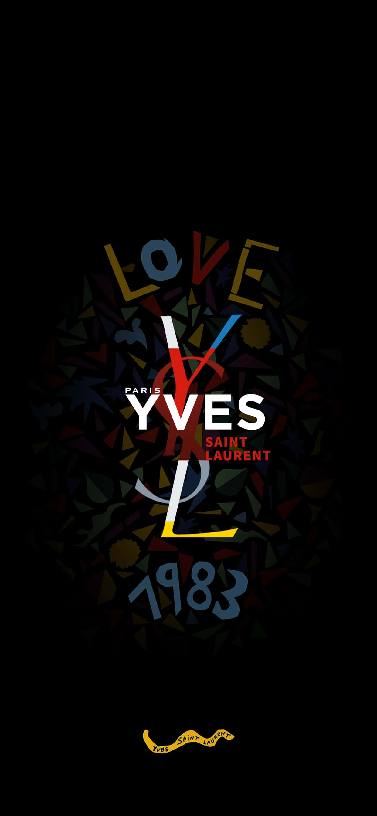 Oplev tiltrækningen ved Yves Saint Laurent, det ikoniske modehus. Wallpapers