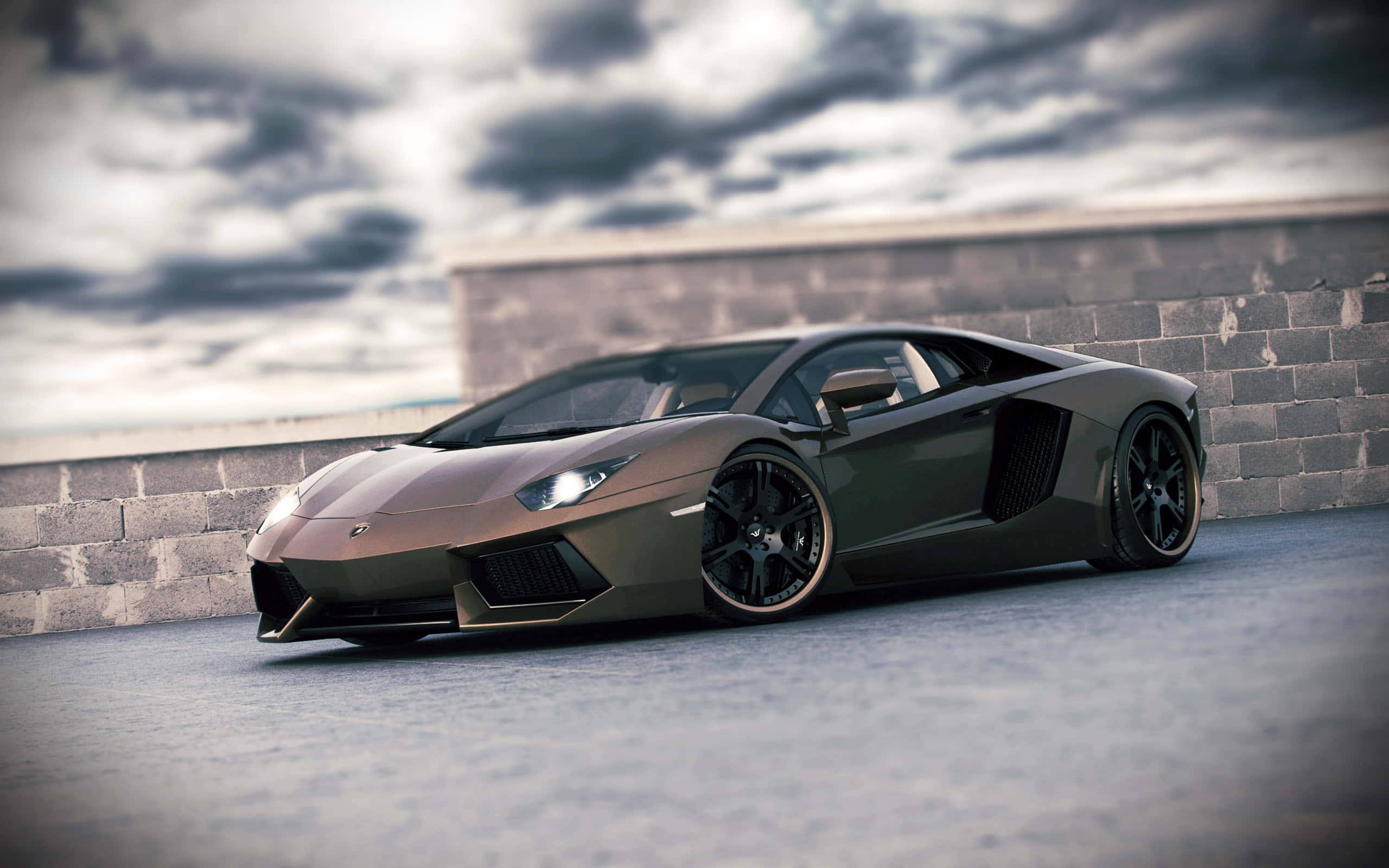 Oplev toppræstation med Lamborghini Wallpapers