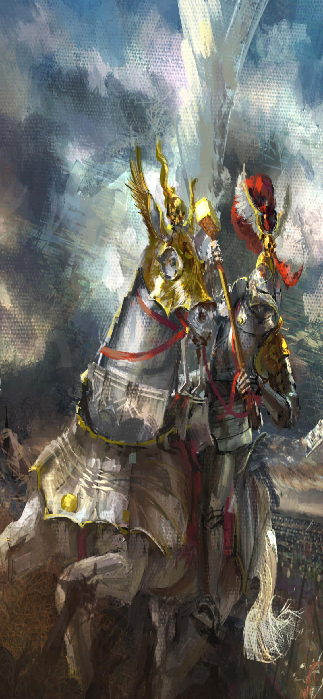 Oplev Total War Warhammer-verdenen på din iPhone X Wallpapers
